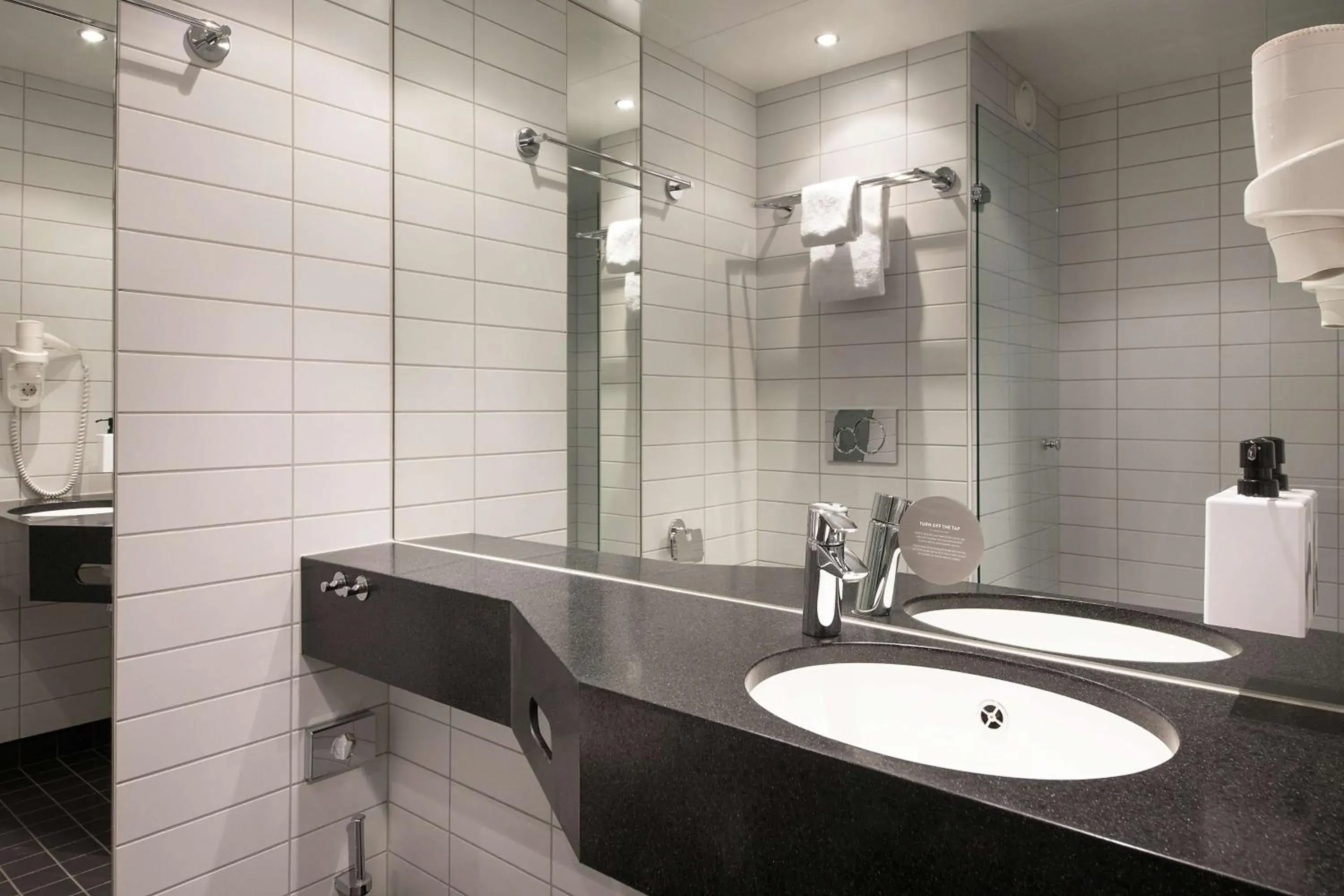 Bathroom in Scandic Bakklandet Bathroom in Scandic Bakklandet