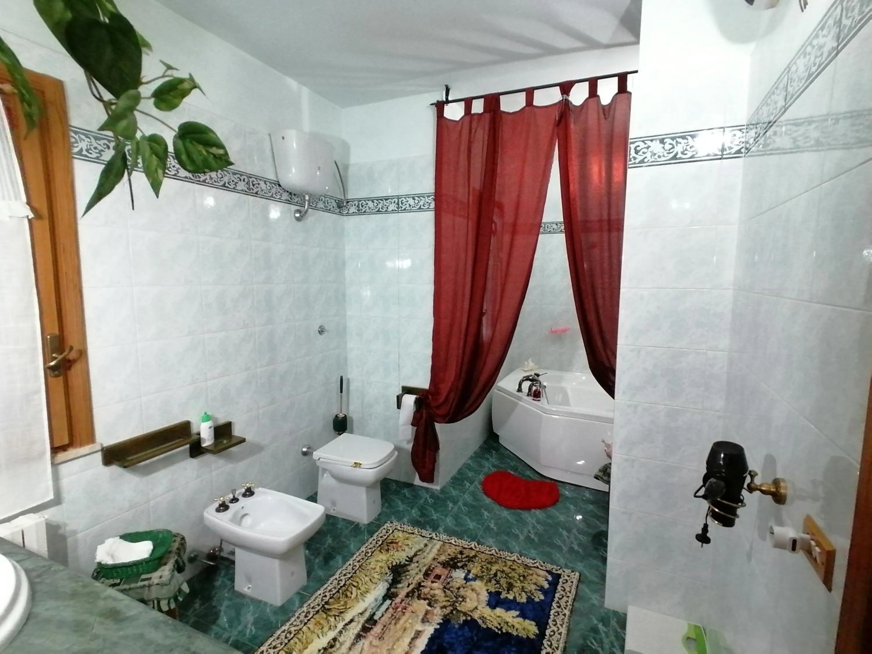 Toilet in B&B Lo Smeraldo