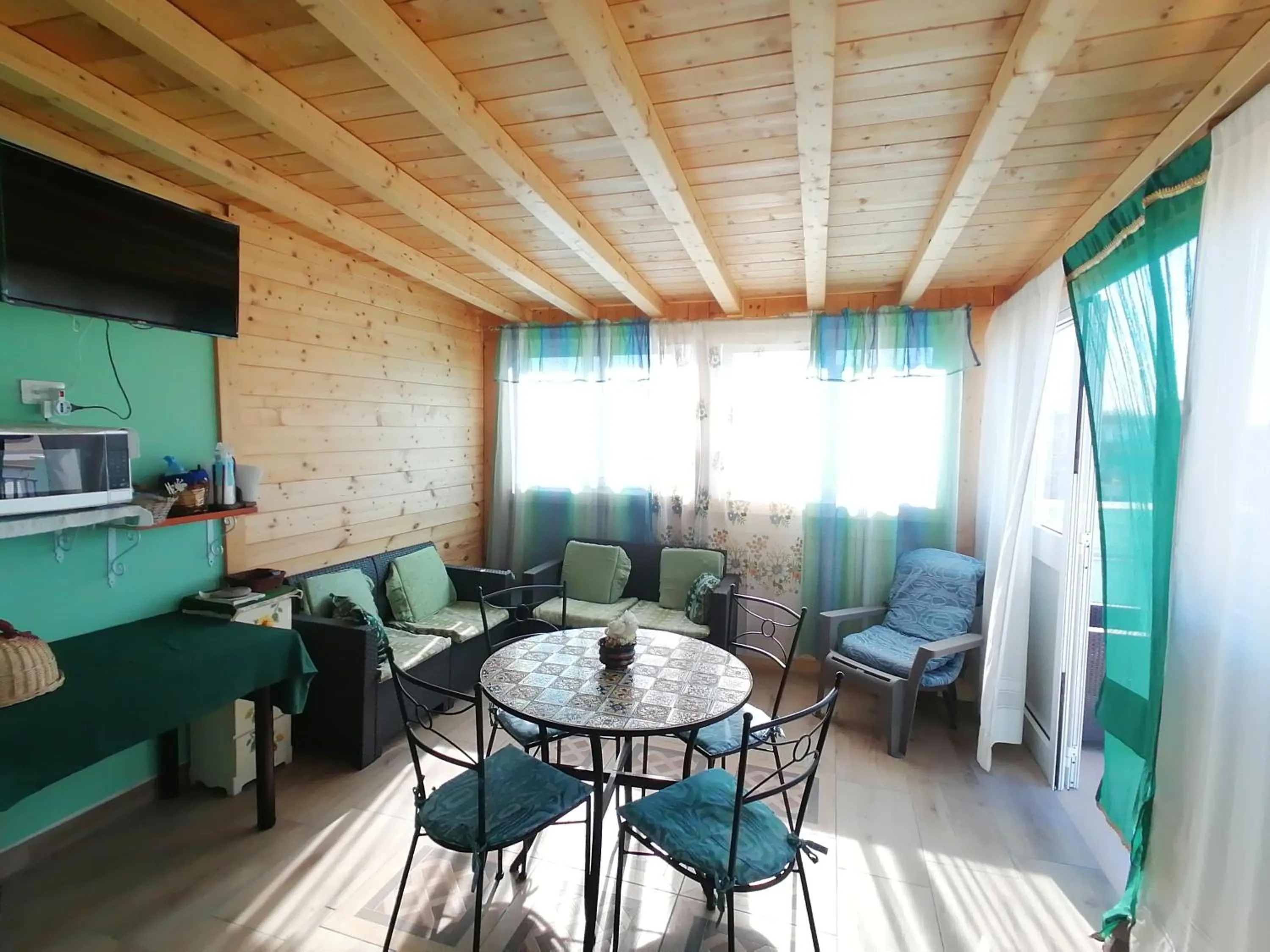 Living room in B&B Lo Smeraldo