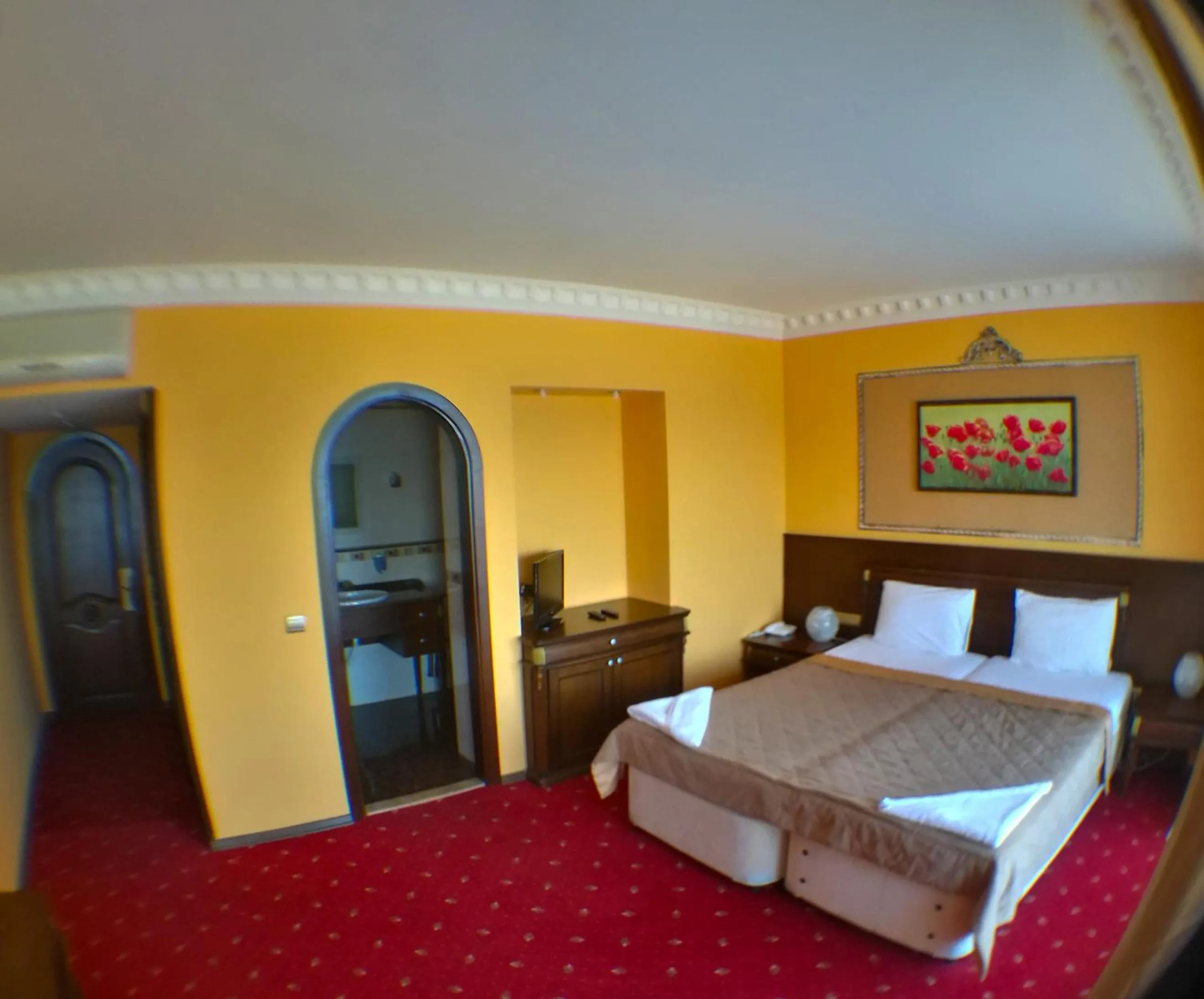 Bed in Hotel Deniz Eceabat