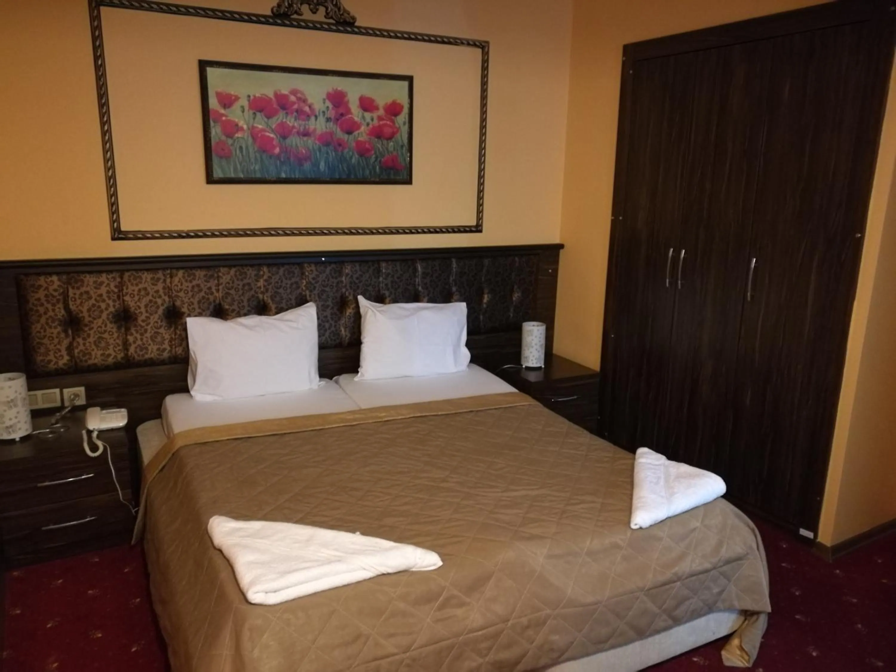 Bed in Hotel Deniz Eceabat