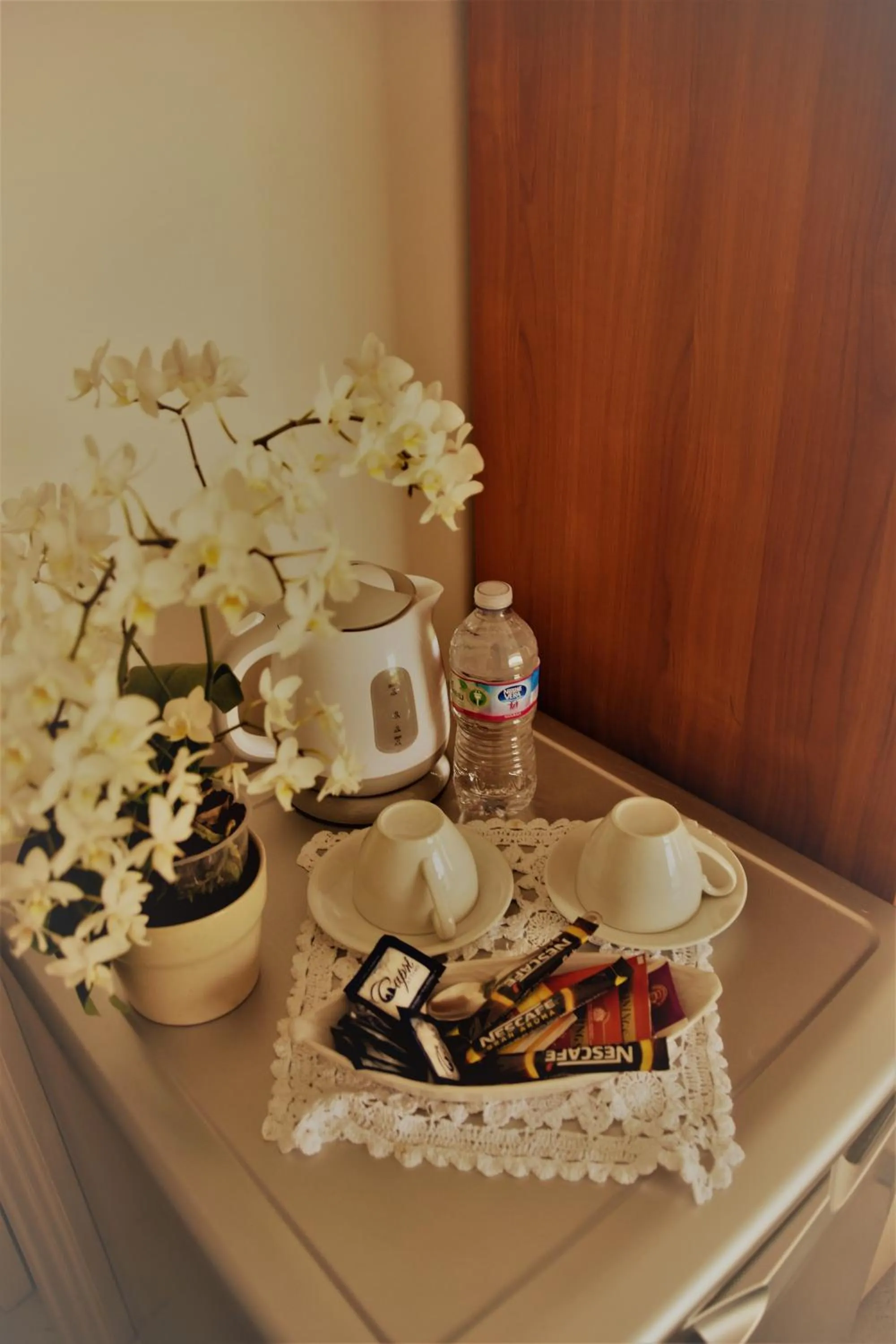 Coffee/tea facilities in villa damecuta B&B