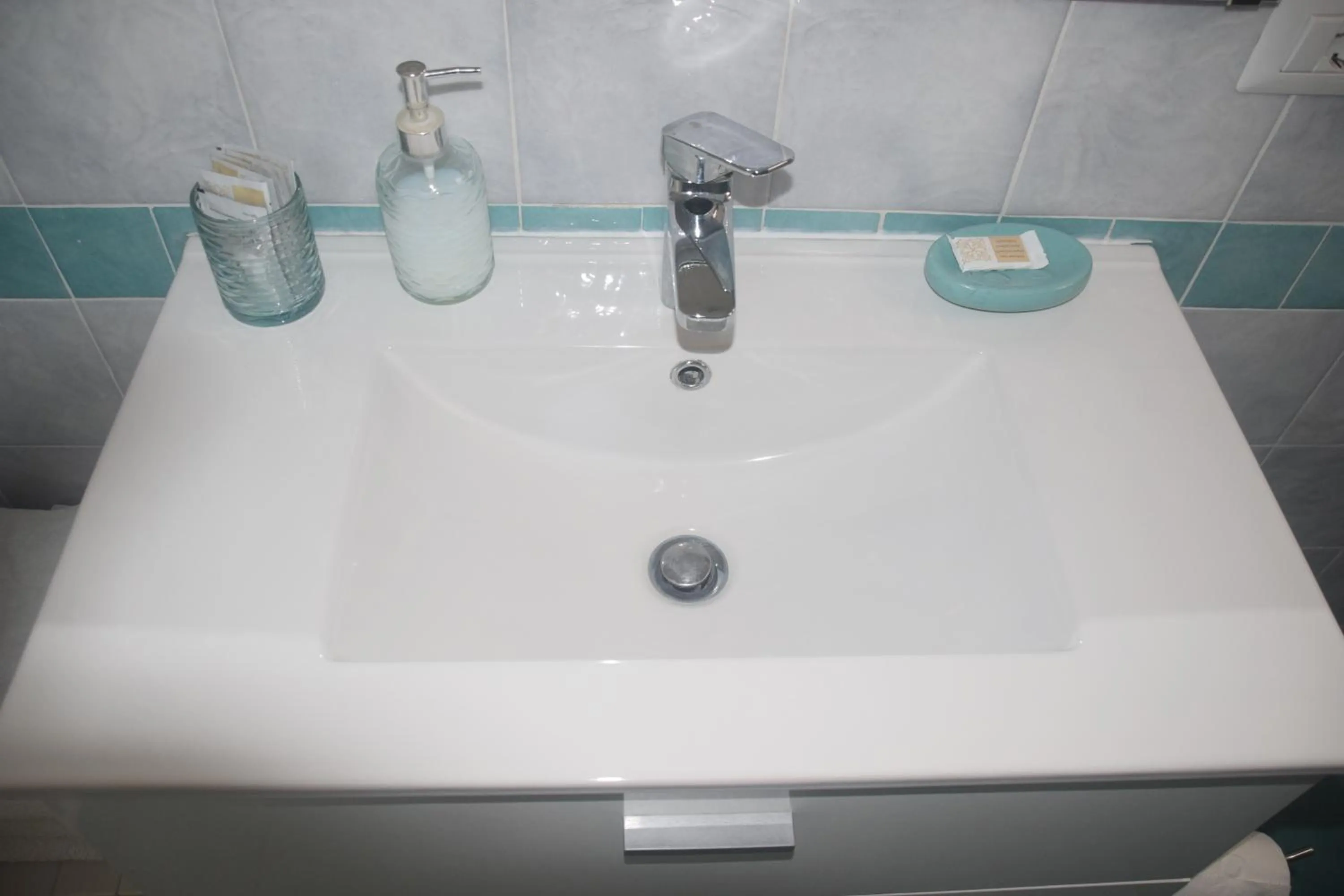 Bathroom in villa damecuta B&B