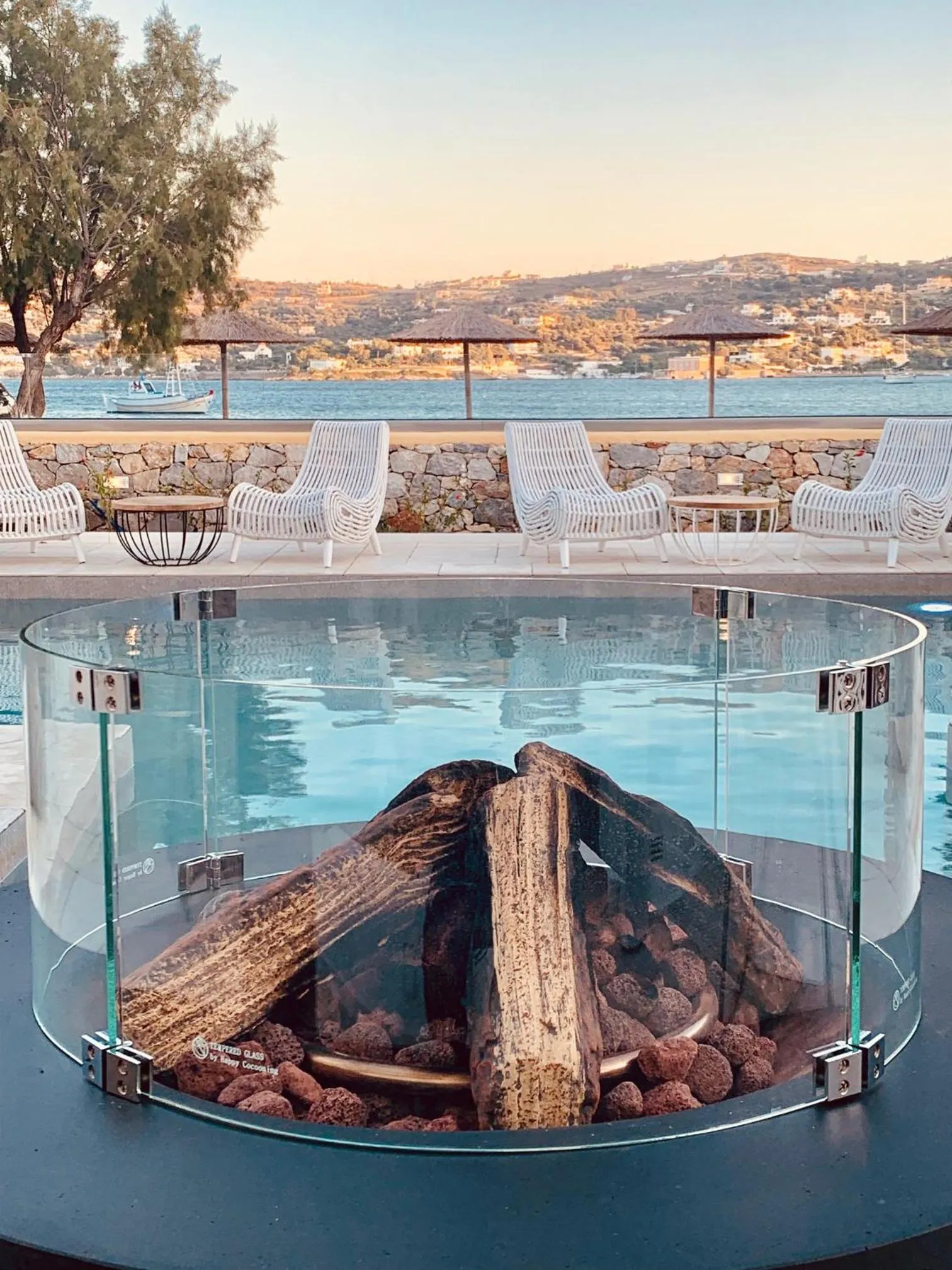 Property building in Alidian bay Suites Leros