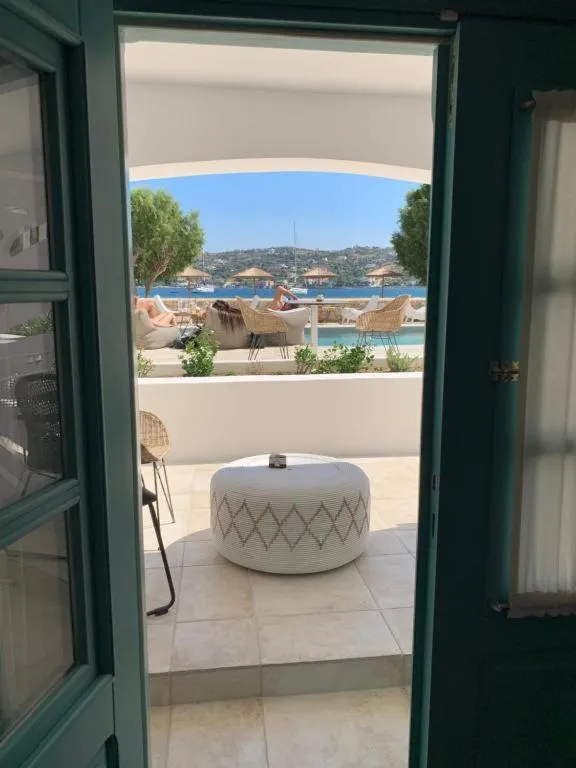 Two-Bedroom Apartment with Pool View in Alidian bay Suites Leros