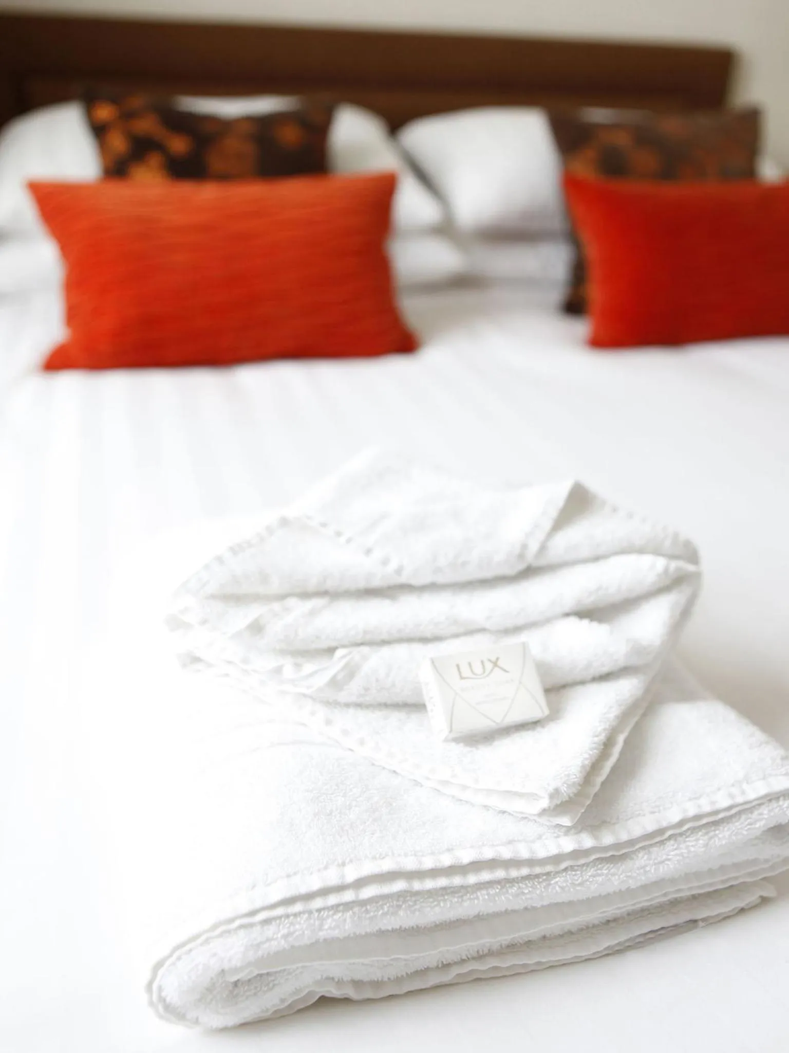 Decorative detail, Bed in Abbotsford Guest House