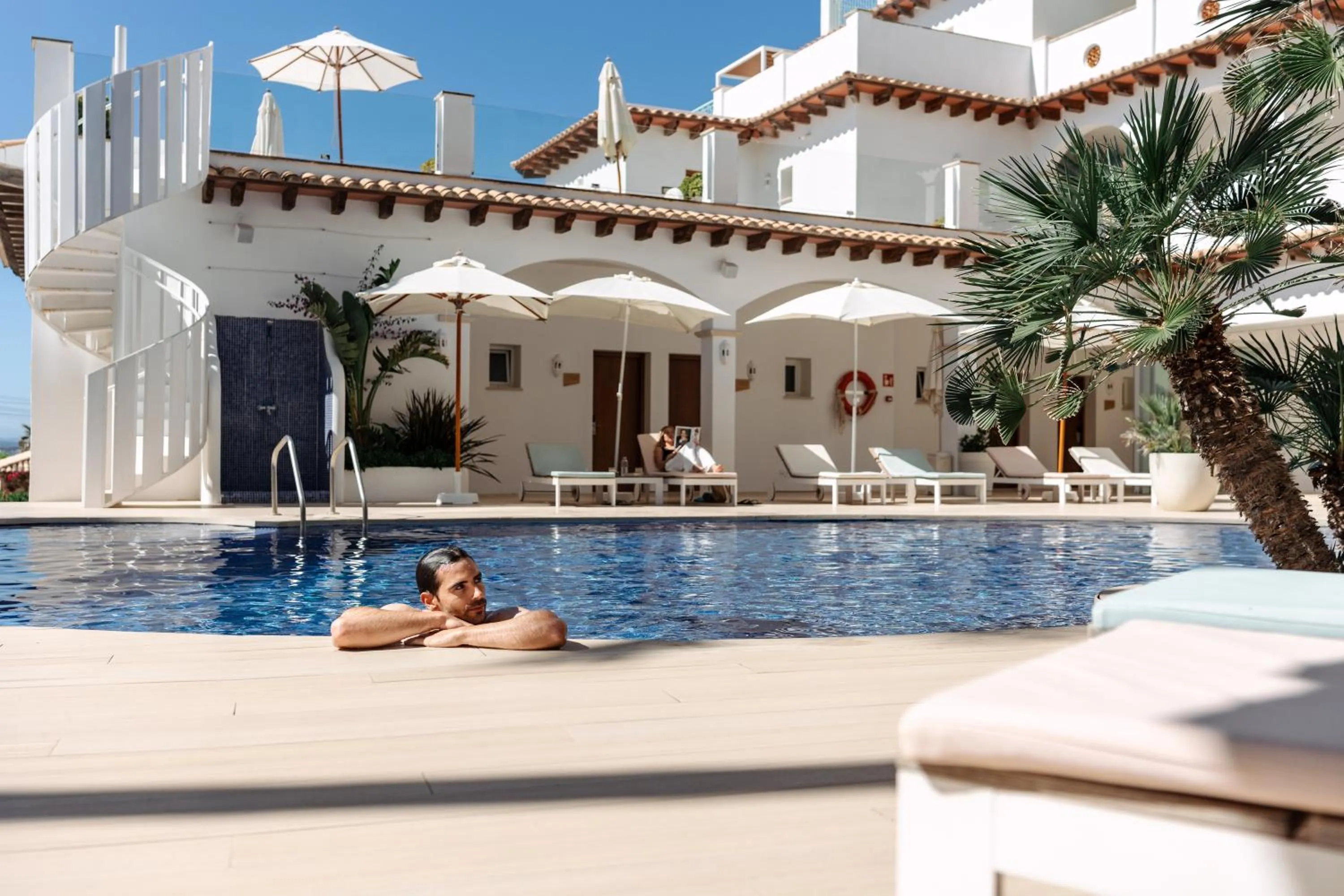 Swimming pool in Hotel Villa Chiquita - Adults Only - Over 12