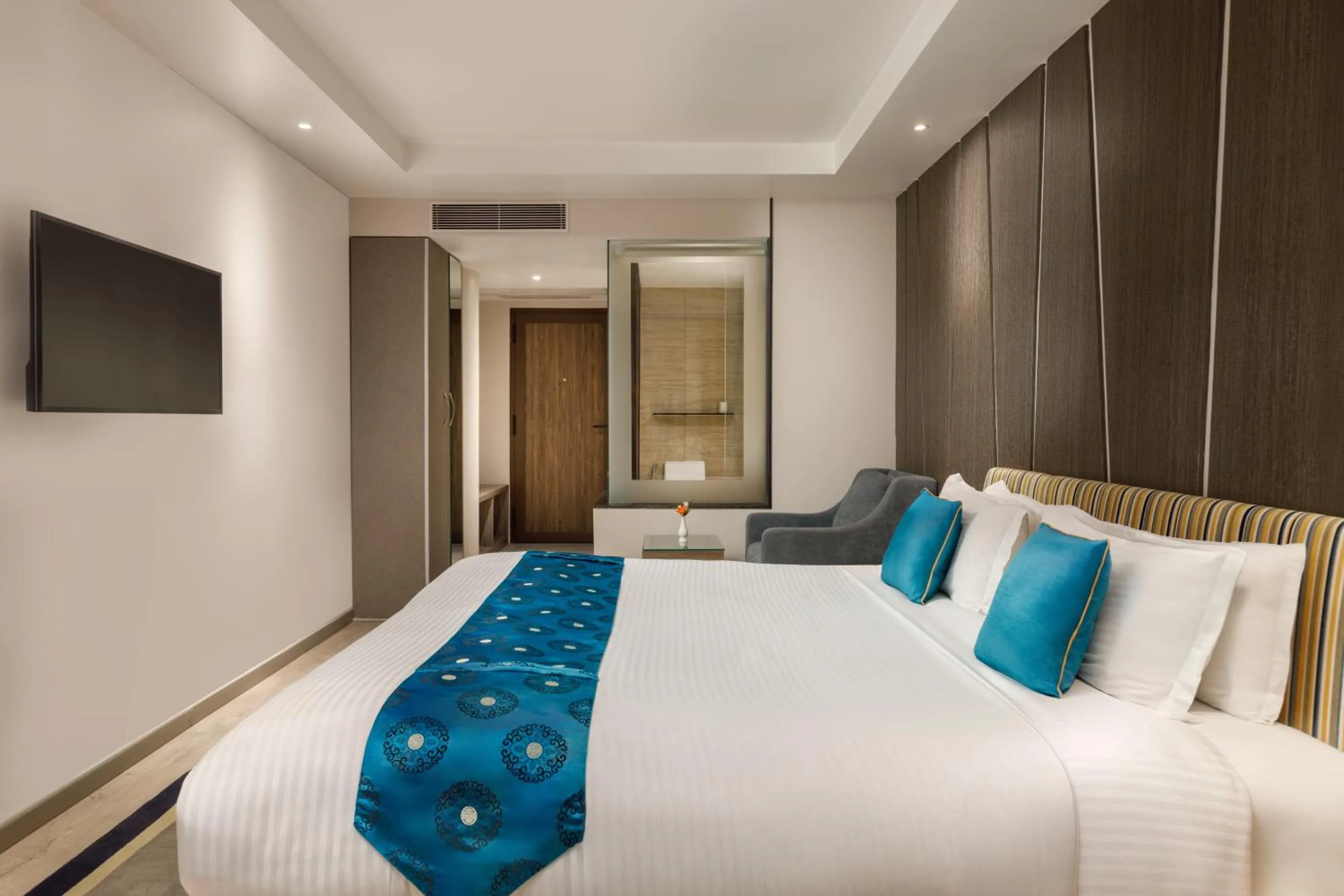 Communal lounge/ TV room, Bed in Kathmandu Guest House by KGH Group