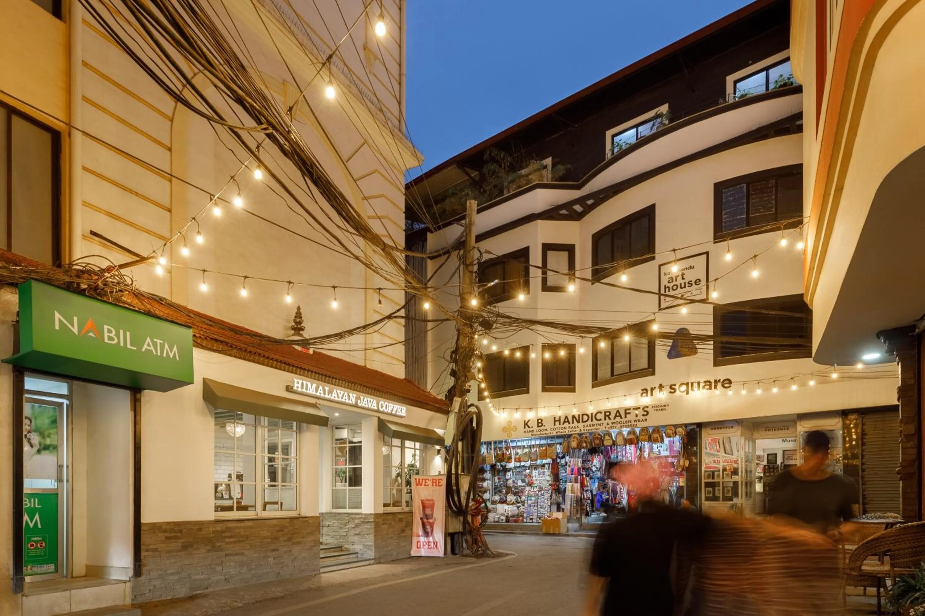 Facade/entrance in Kathmandu Guest House by KGH Group