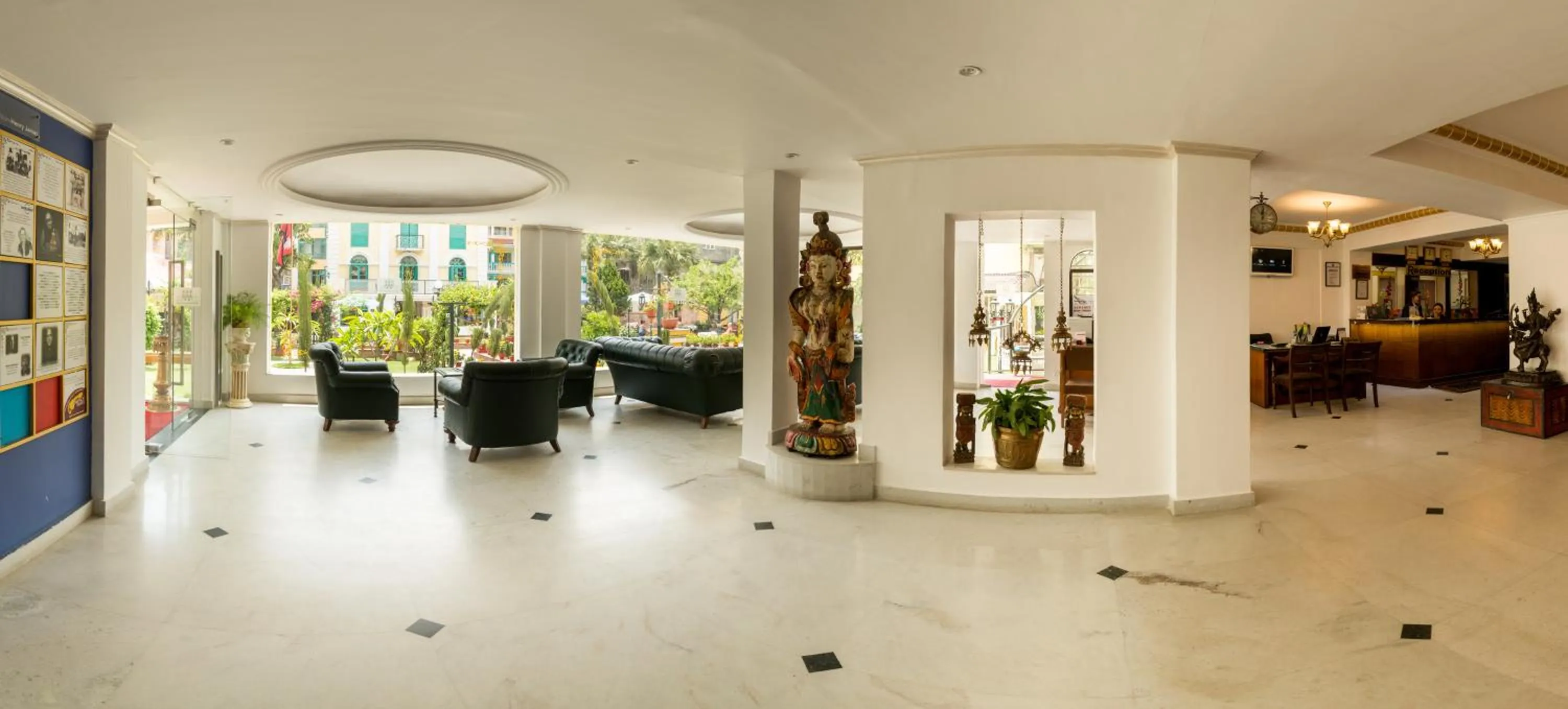 Lobby or reception in Kathmandu Guest House by KGH Group