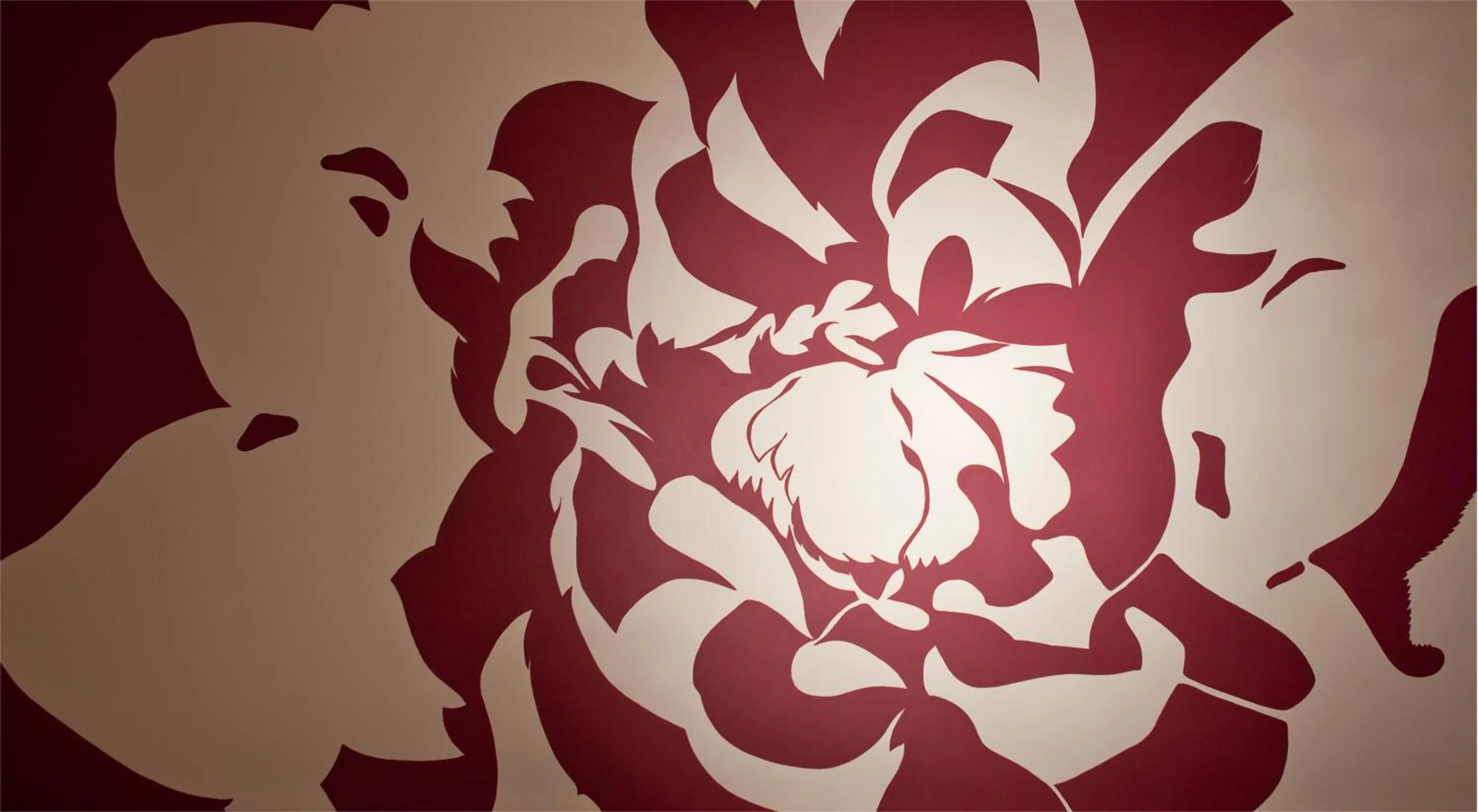 Decorative detail in Dahlia Inn
