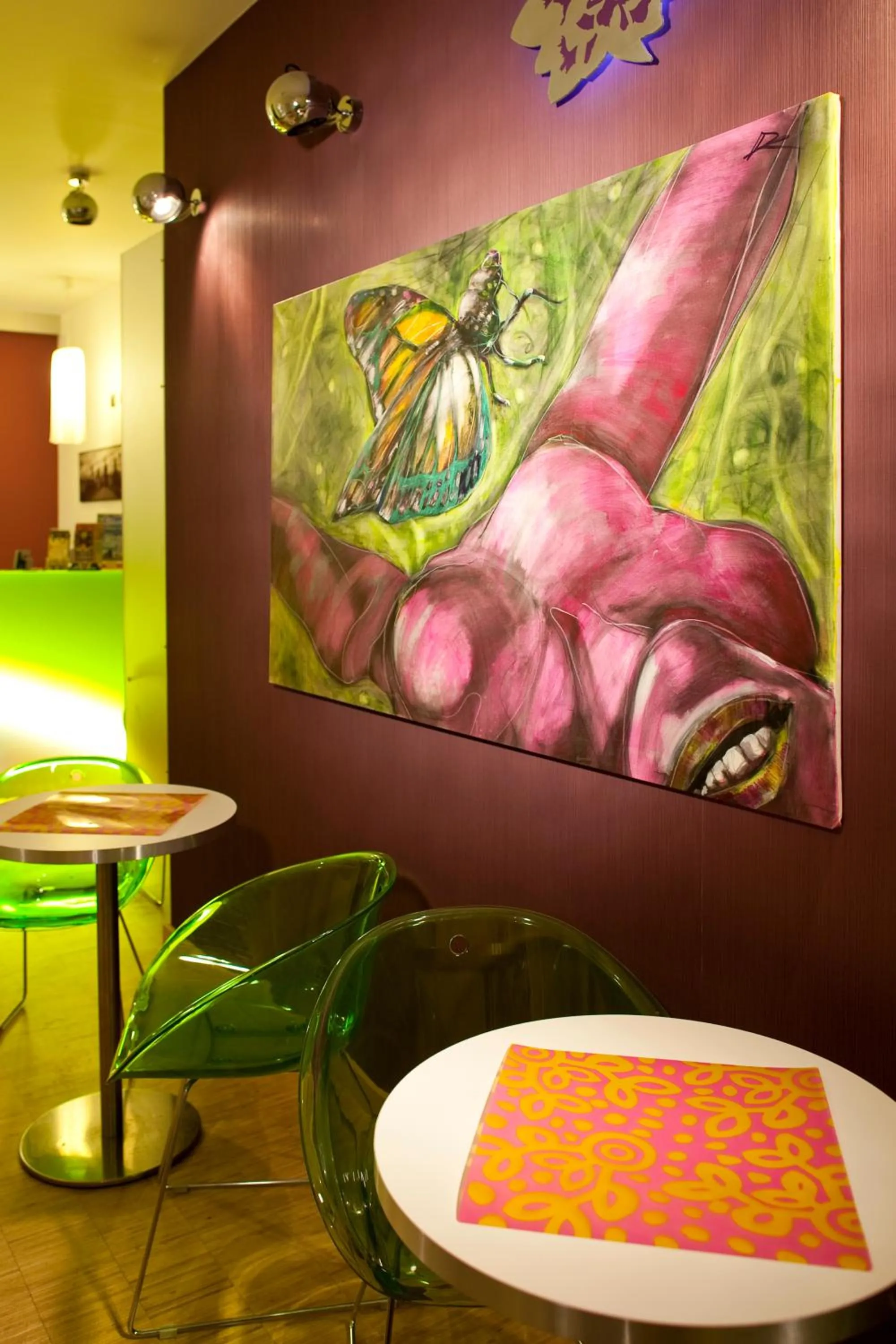 Living room in Dahlia Inn