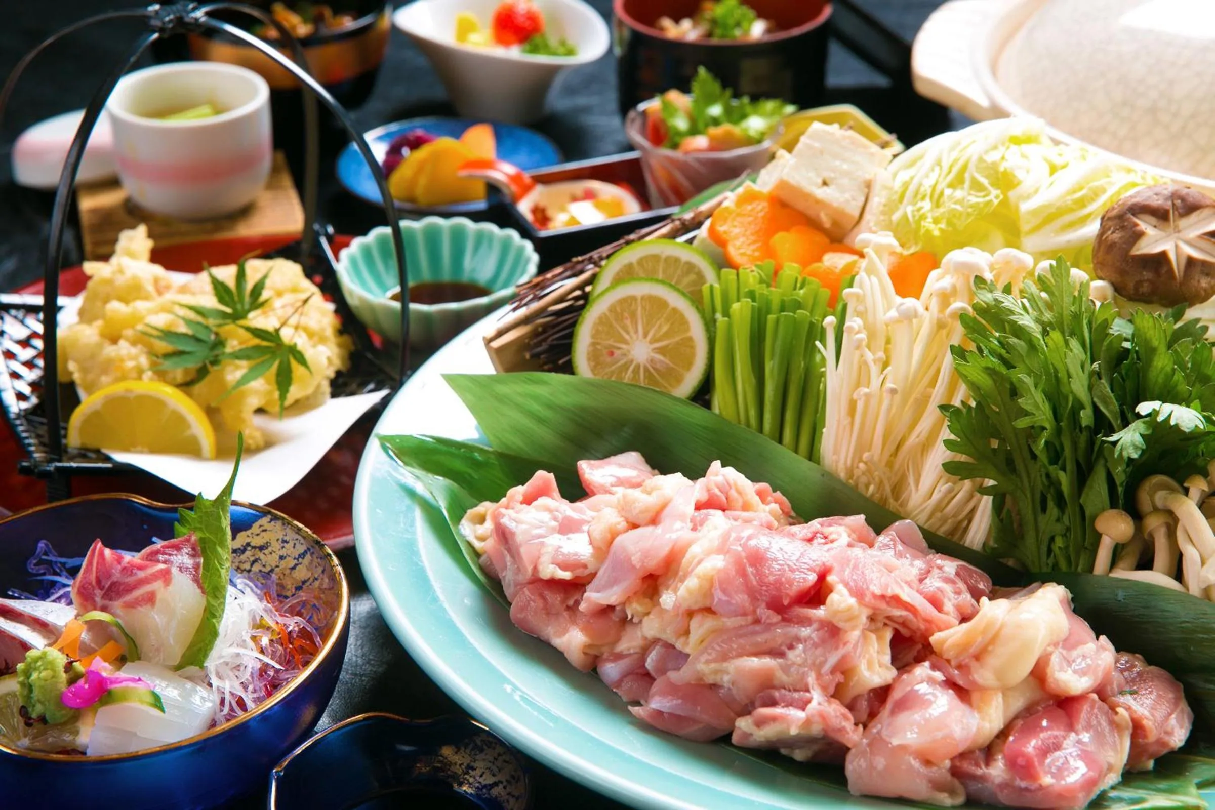 Food close-up in Hotel Koraku