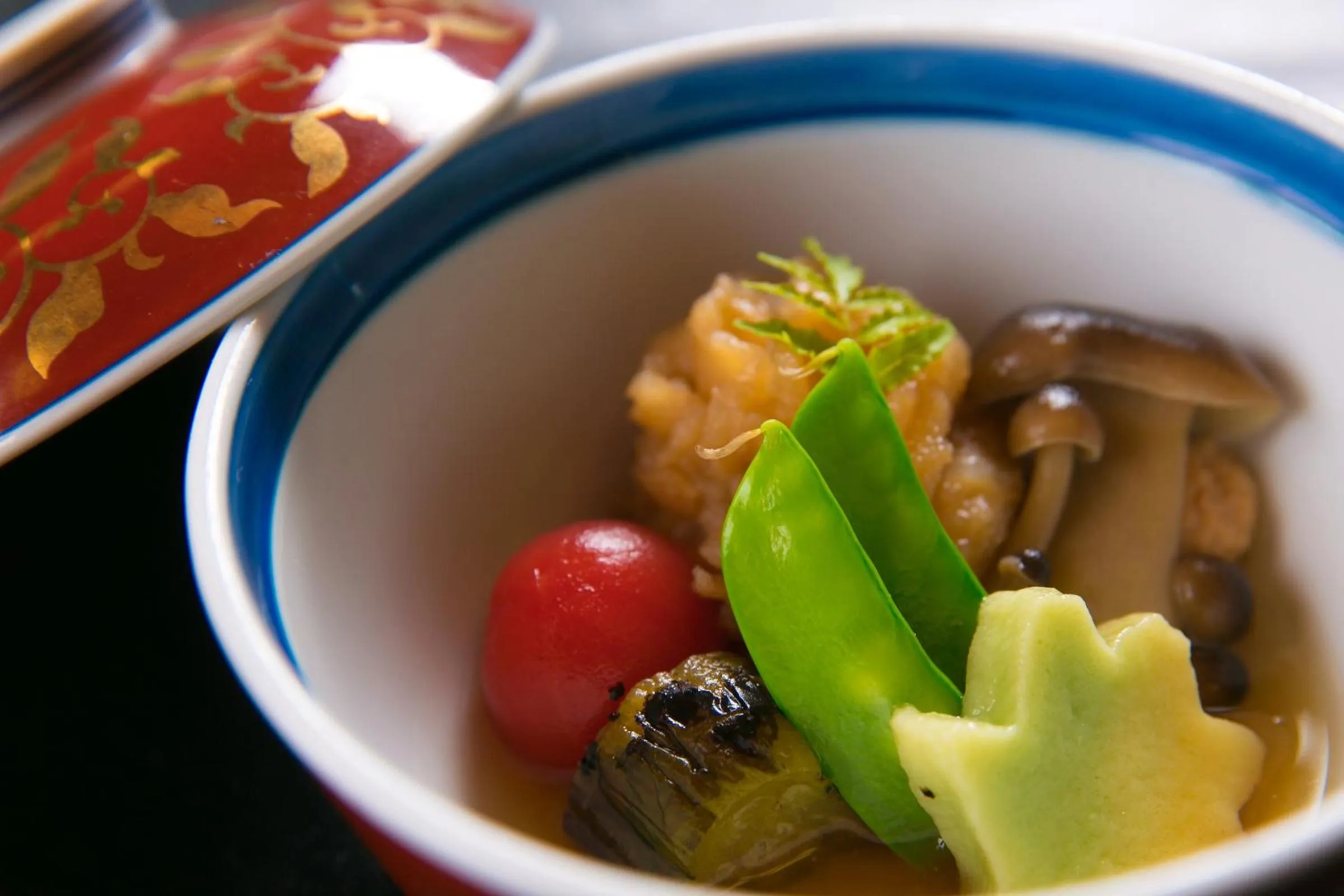 Food close-up in Hotel Koraku