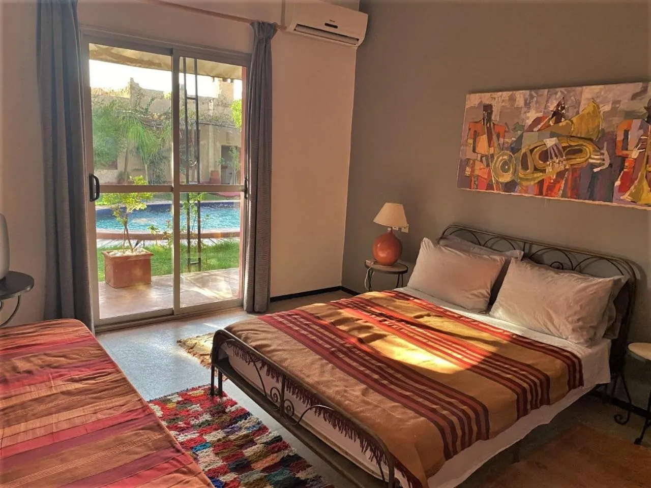 Bed in Relais Esmeralda