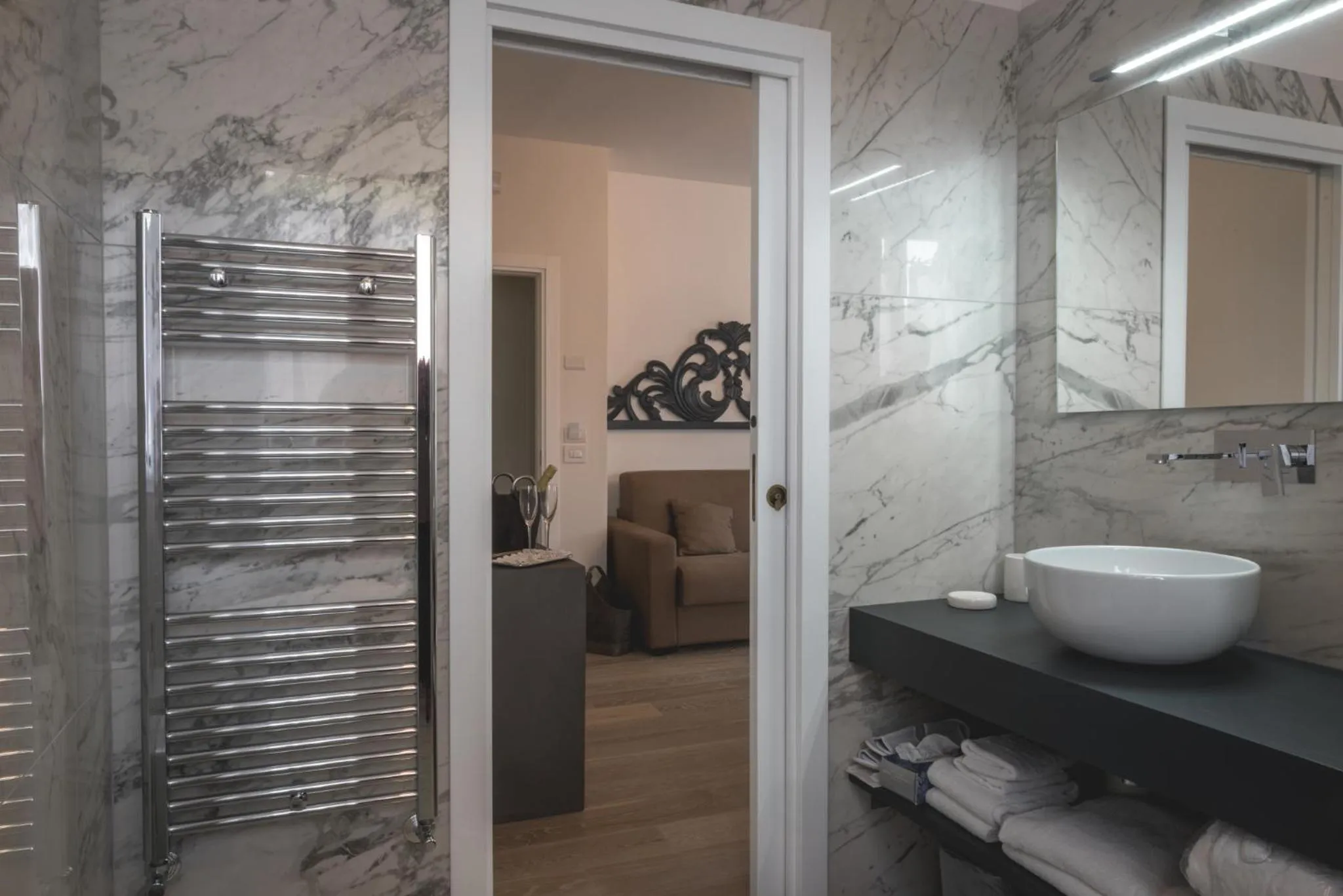 Bathroom in Locanda Senio