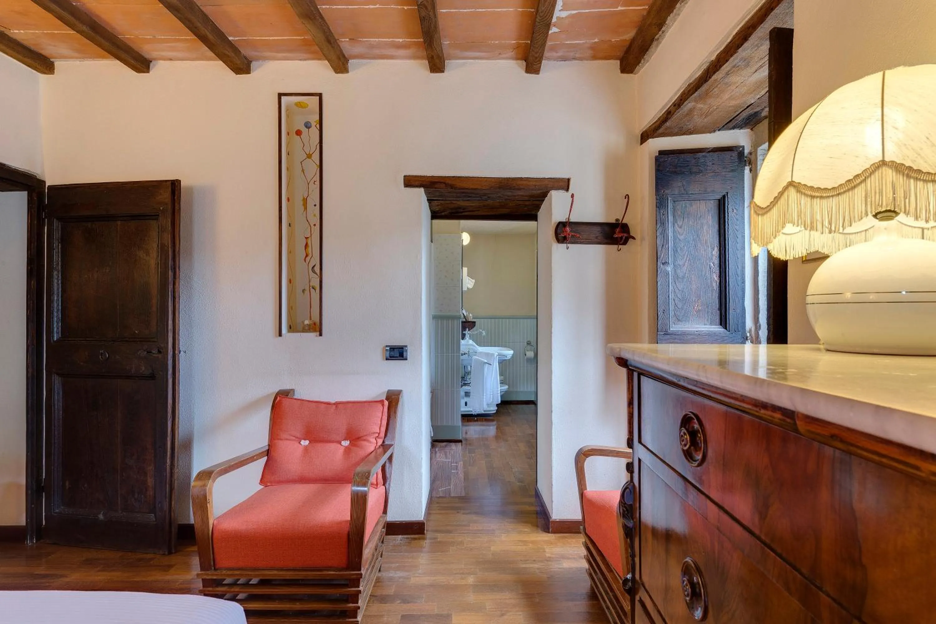 Photo of the whole room, Bed in Locanda Senio