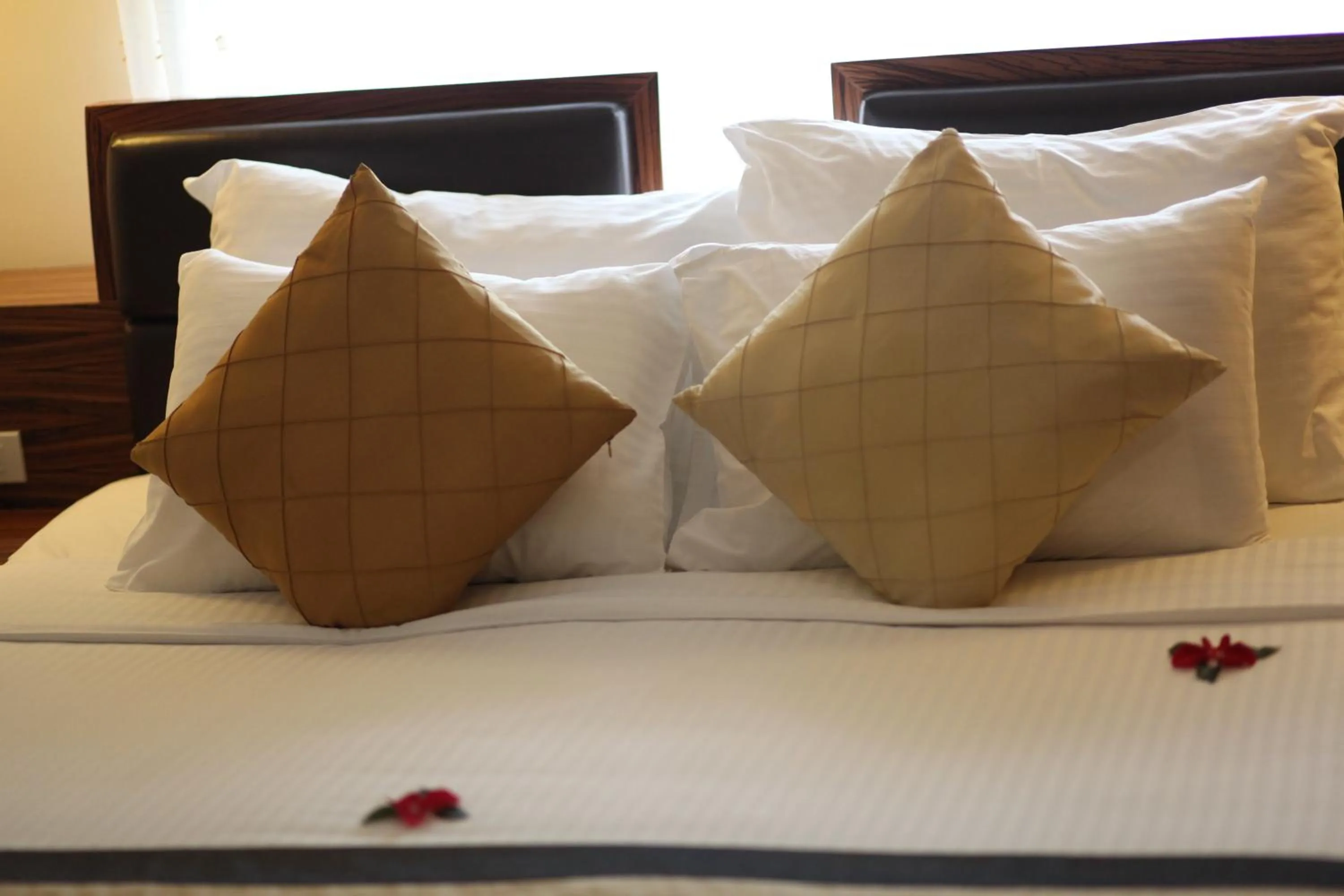 Bed in Elite Central Hotel Hanoi