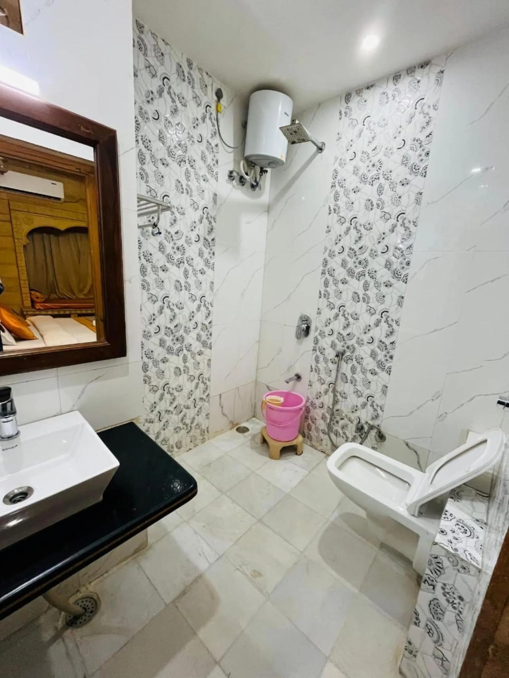 Bathroom in Wonbin Safari Jaisalmer