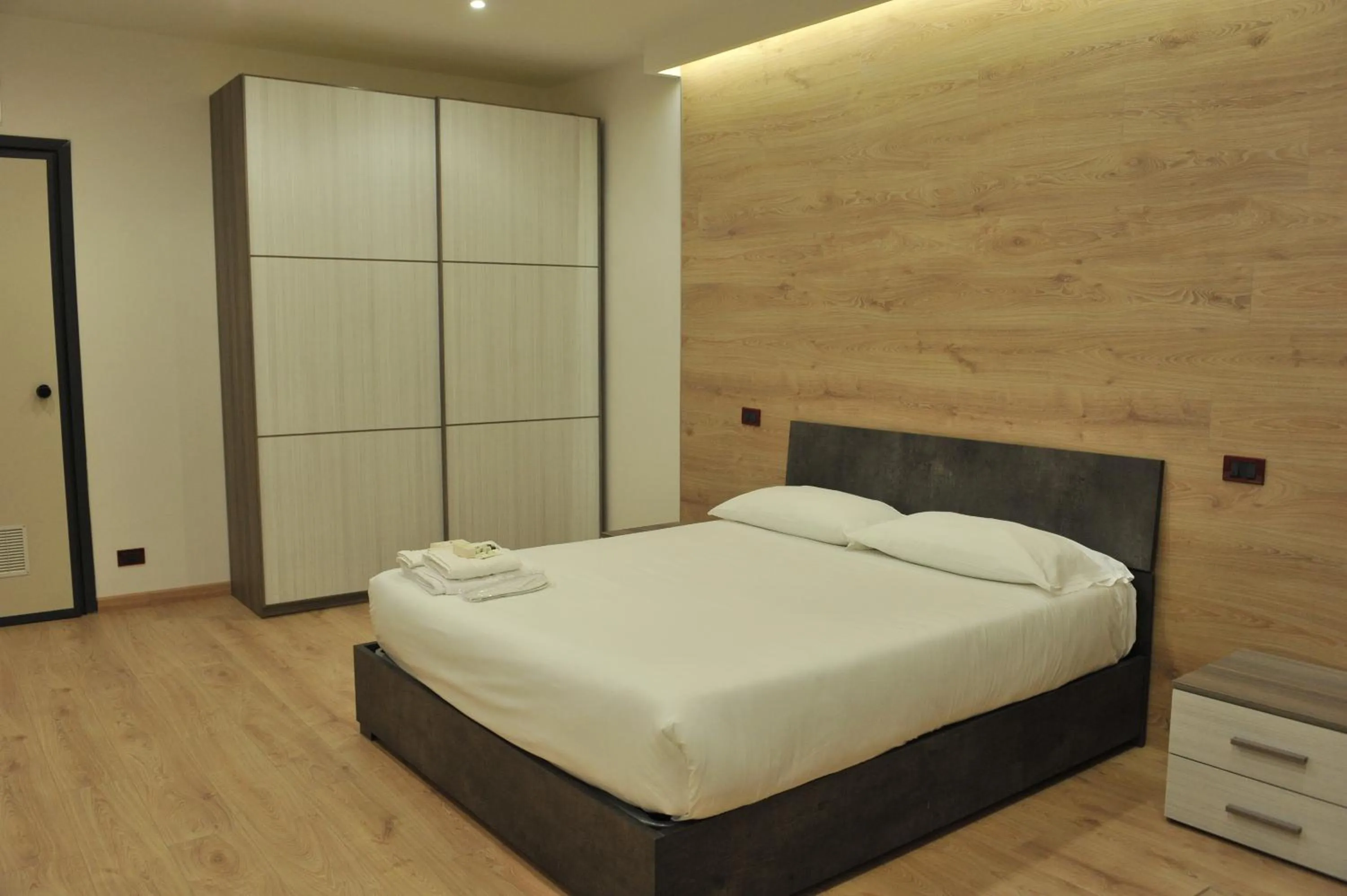 Bed in Hotel Theotokos