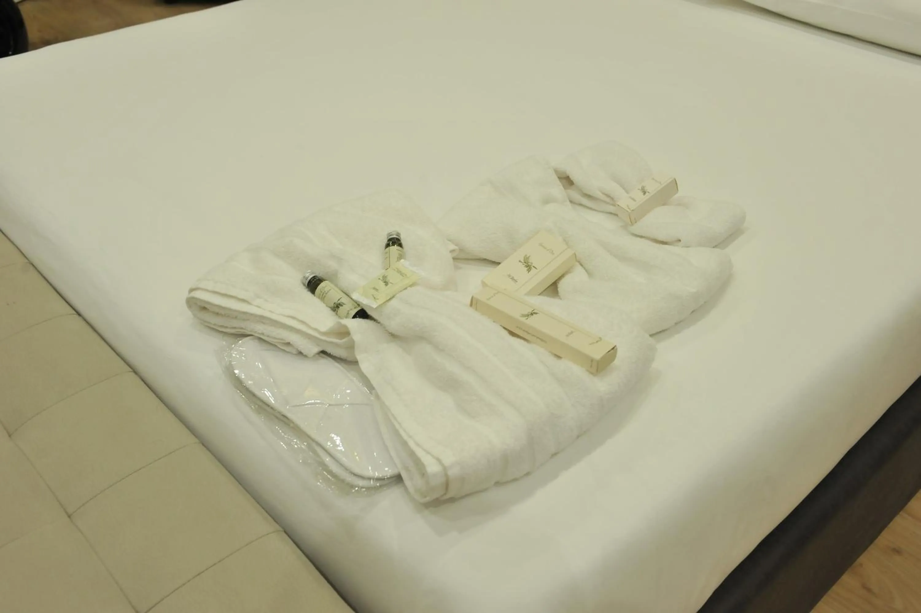 Bed in Hotel Theotokos