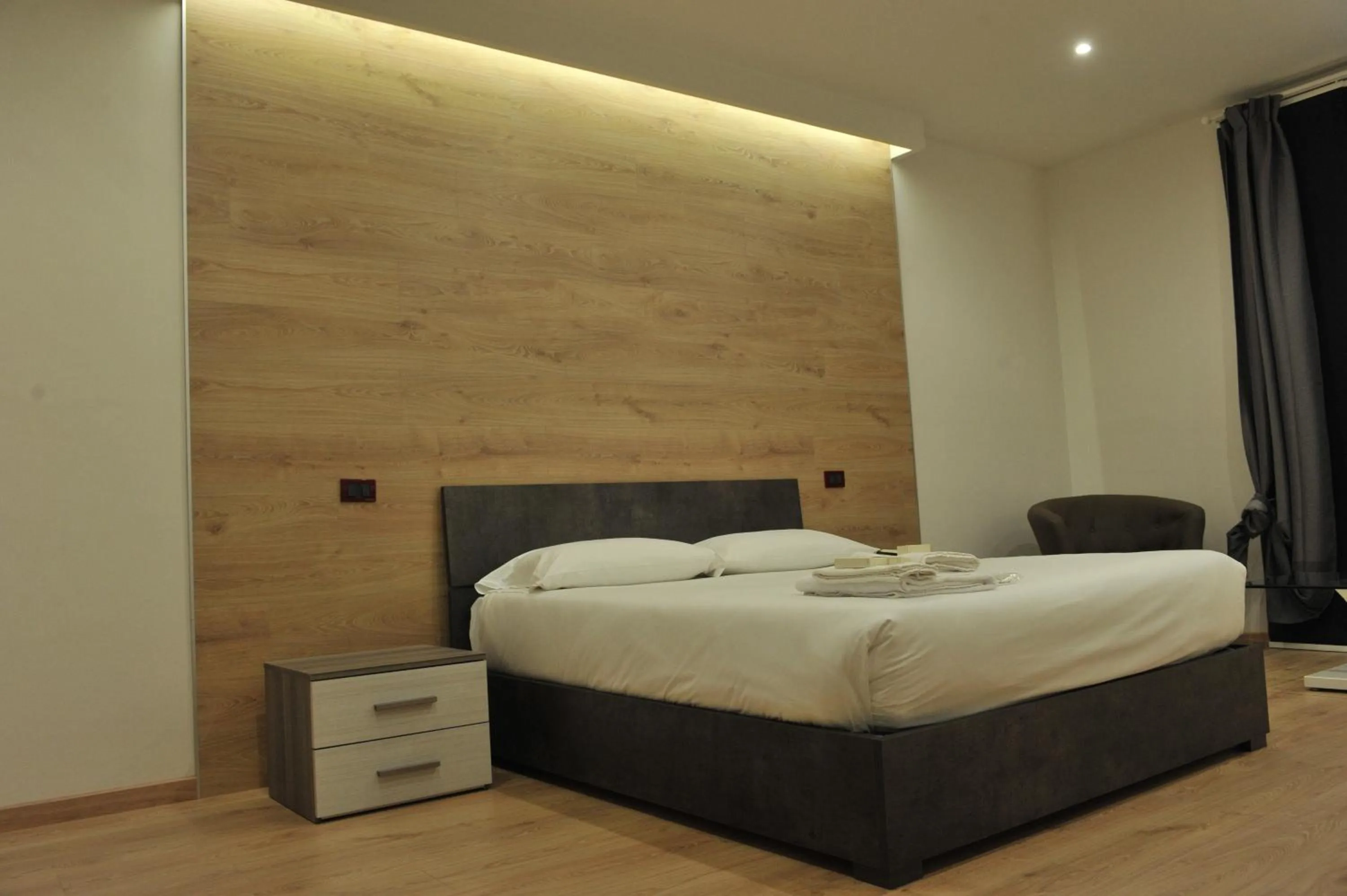 Bed in Hotel Theotokos