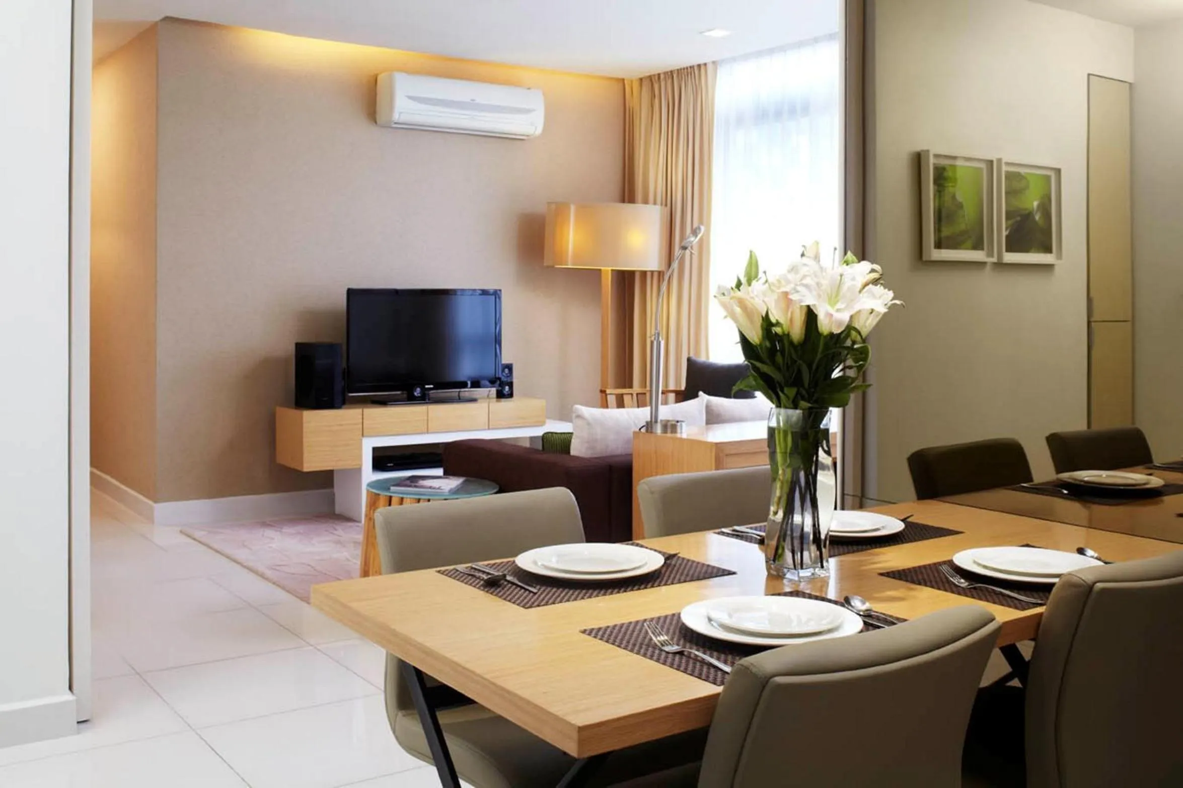TV and multimedia in PARKROYAL Serviced Suites Kuala Lumpur