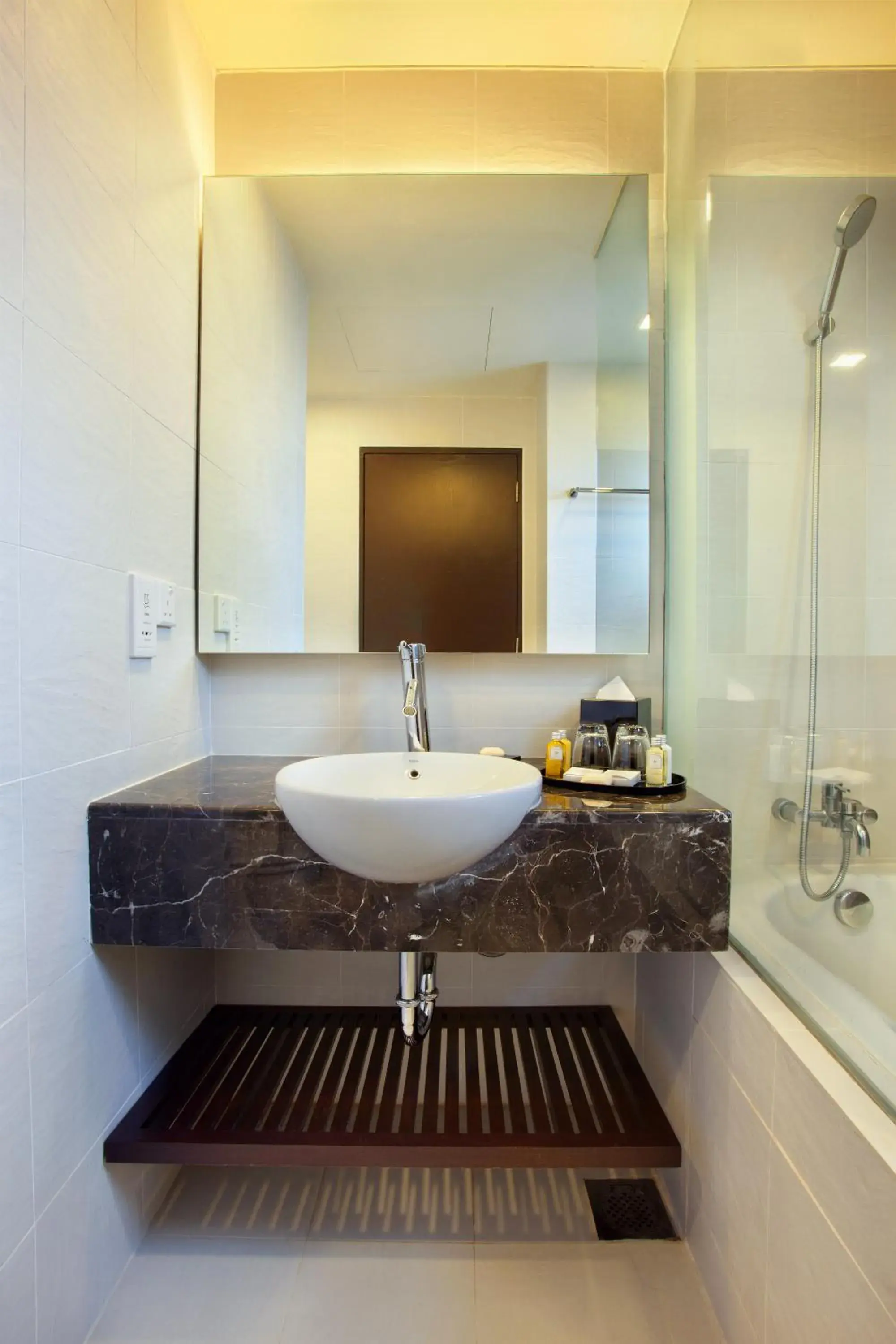 Bathroom in PARKROYAL Serviced Suites Kuala Lumpur Bathroom in PARKROYAL Serviced Suites Kuala Lumpur