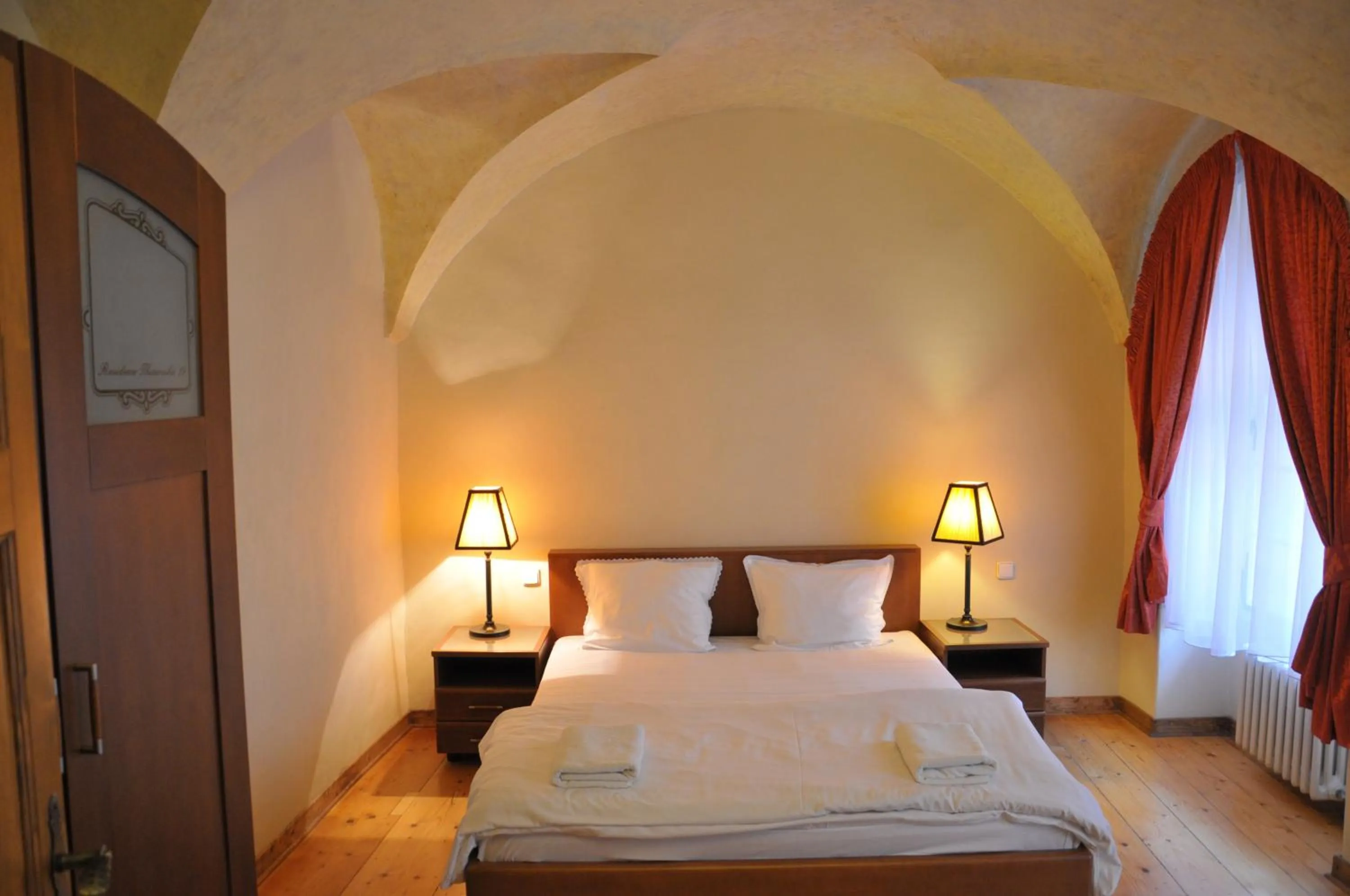 Bedroom, Bed in Residence Thunovska