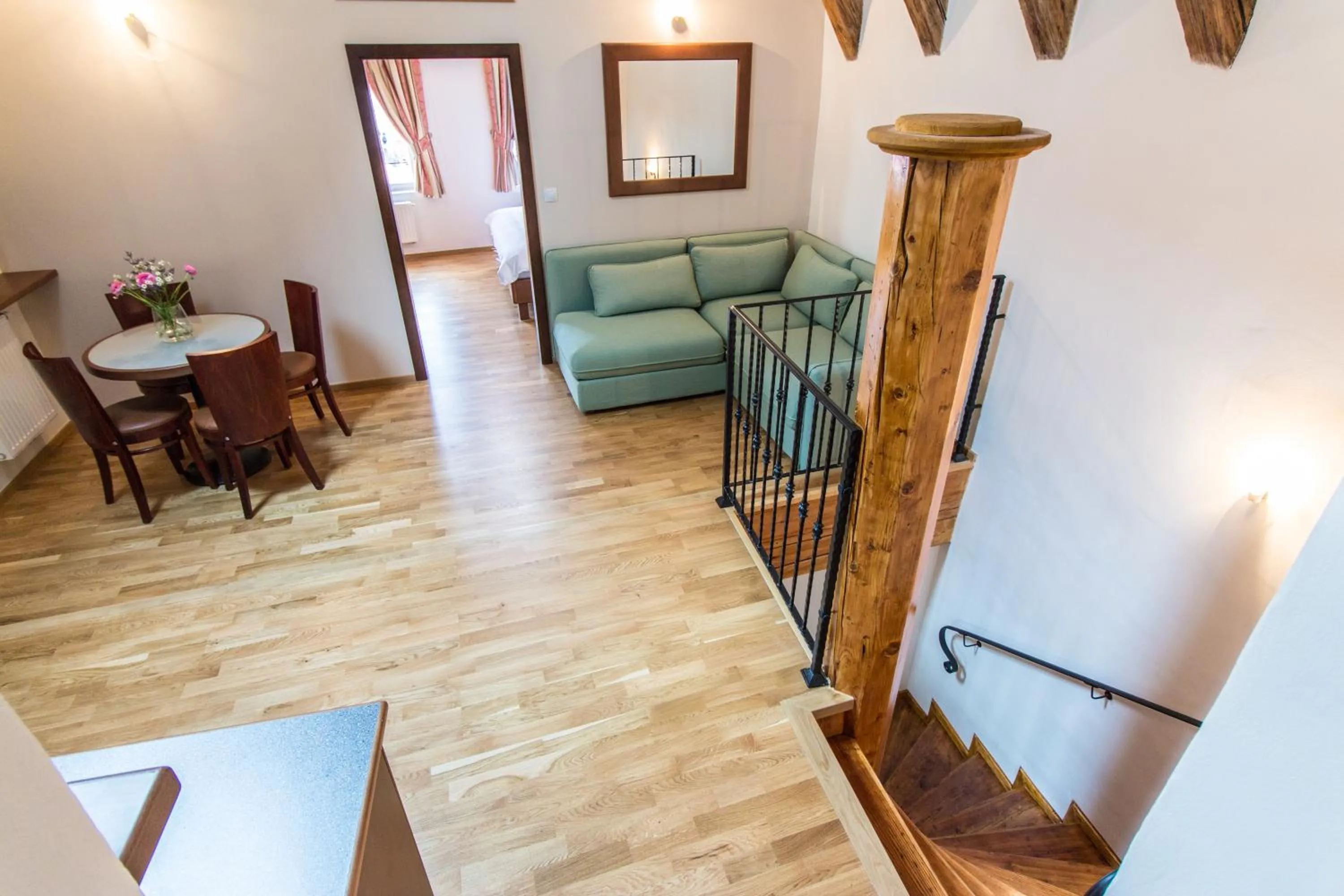 Living room in Residence Thunovska