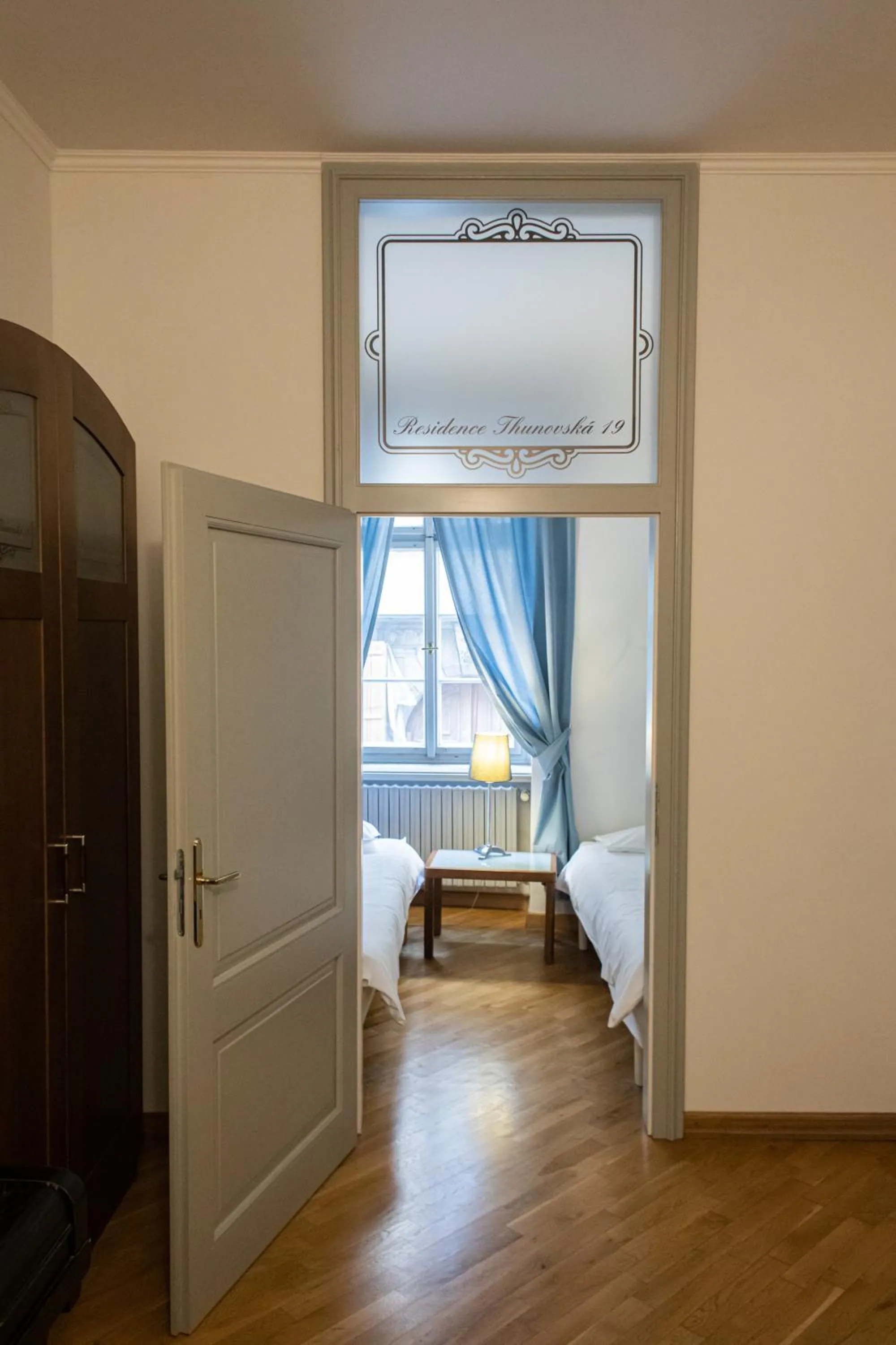 Bedroom in Residence Thunovska