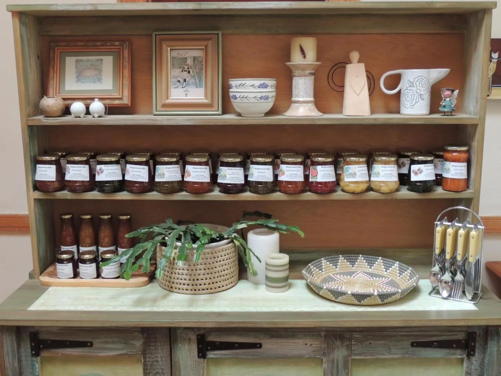 Food and drinks in Wegkomkans B&B