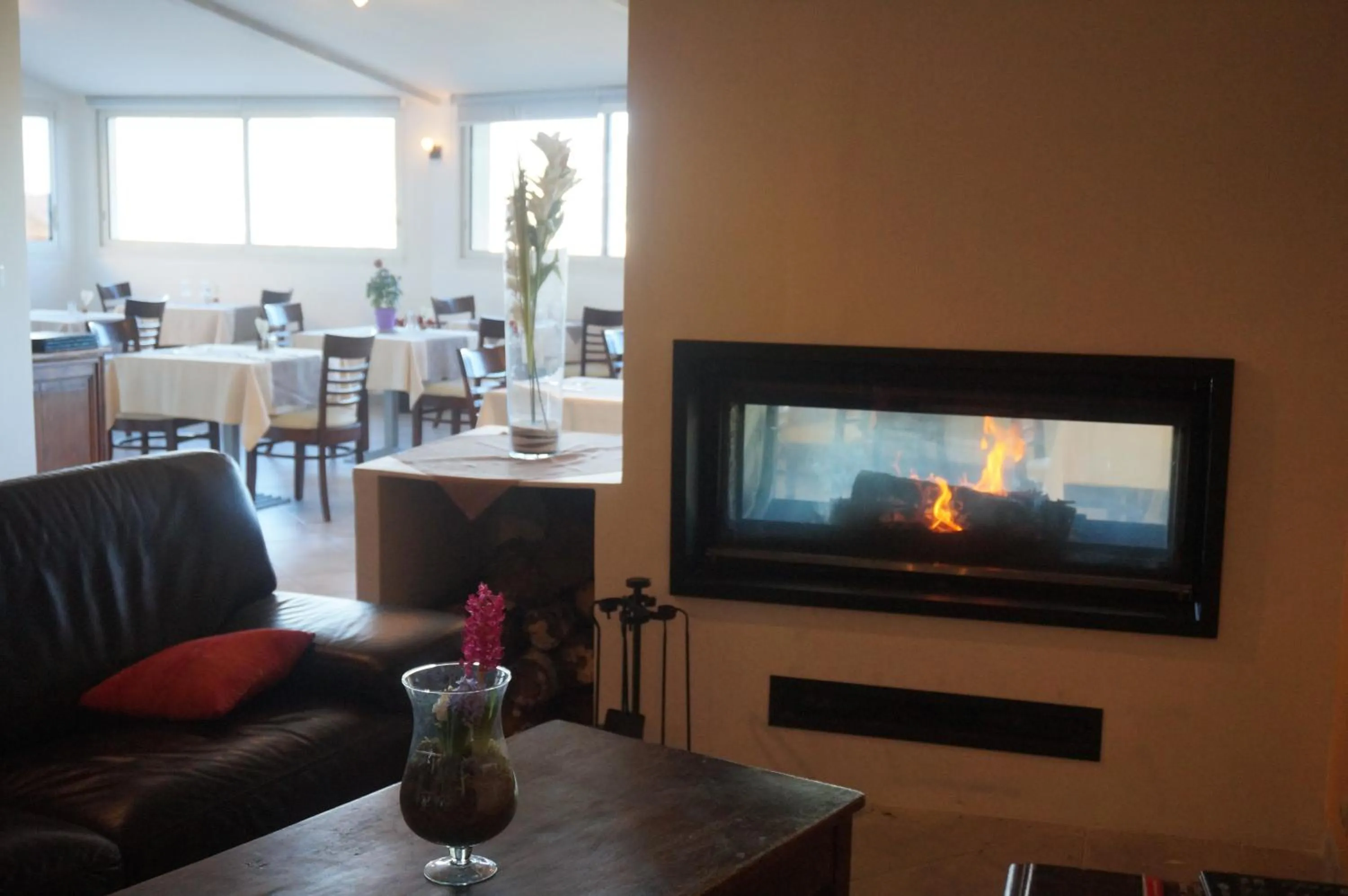 Decorative detail in Logis Hotel Le Col De L'ange