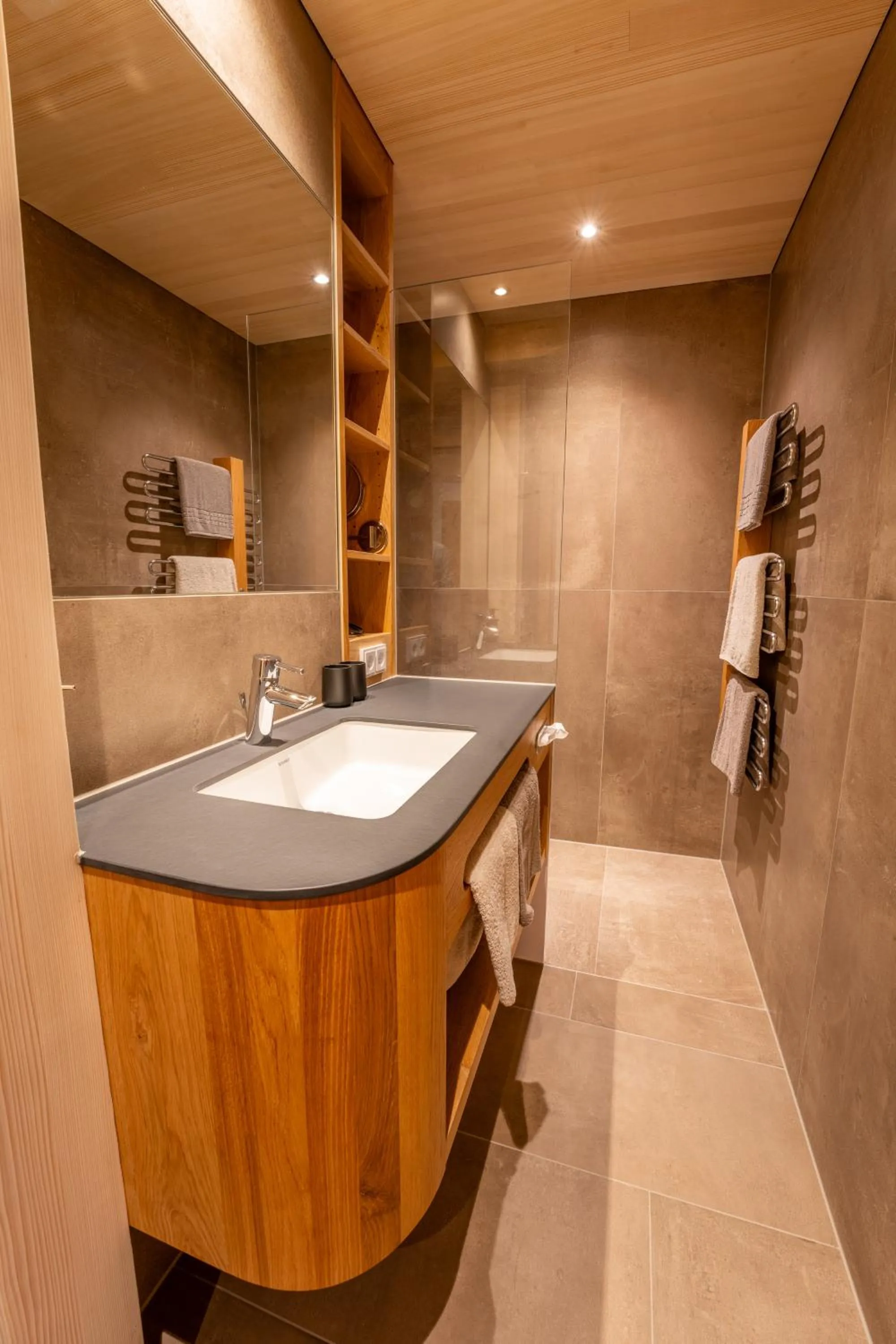 Bathroom in Hotel Garni Krumbach