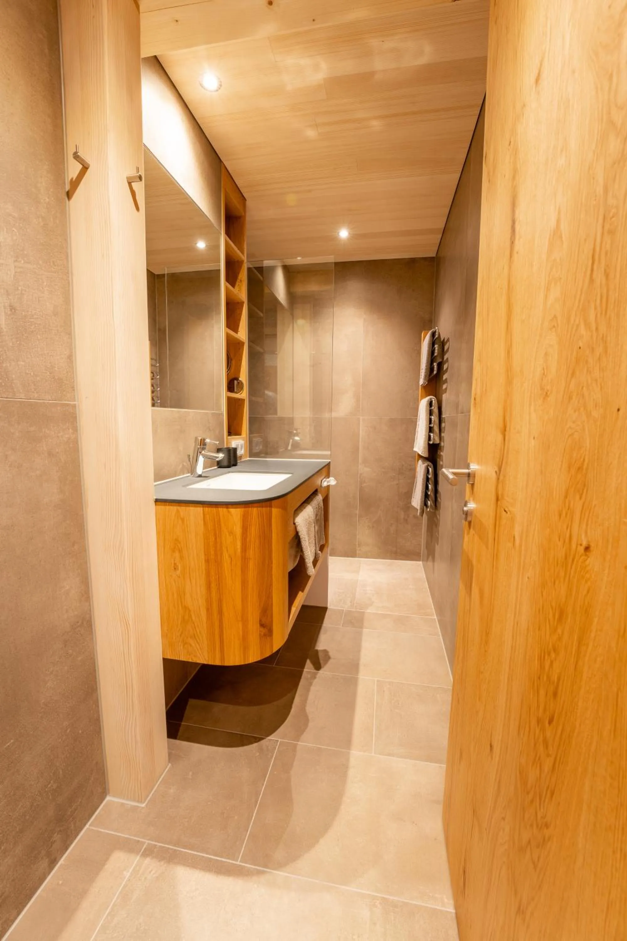 Bathroom in Hotel Garni Krumbach