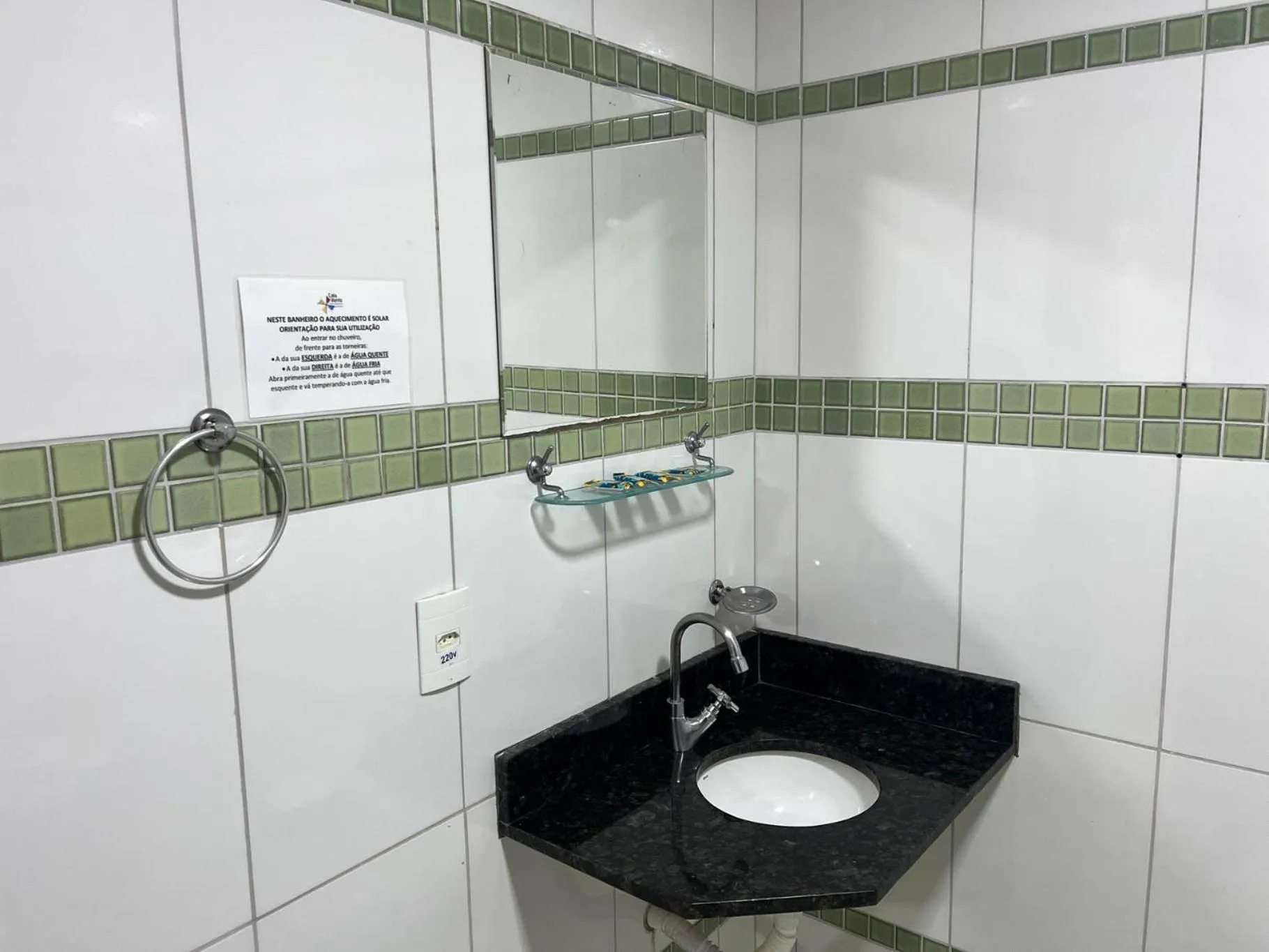 Bathroom in Hotel Catavento