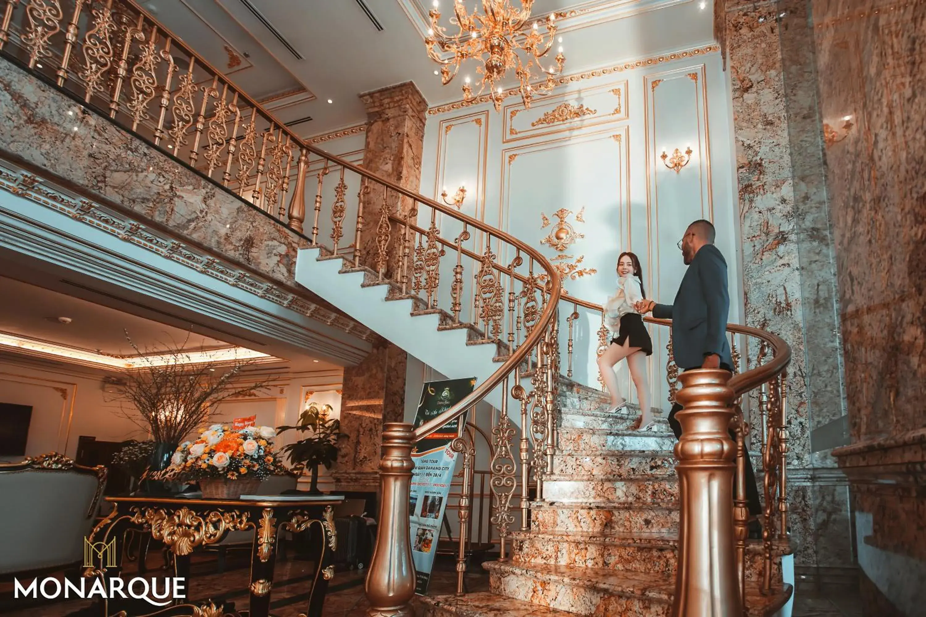 Lobby or reception in Monarque Hotel Danang Lobby or reception in Monarque Hotel Danang