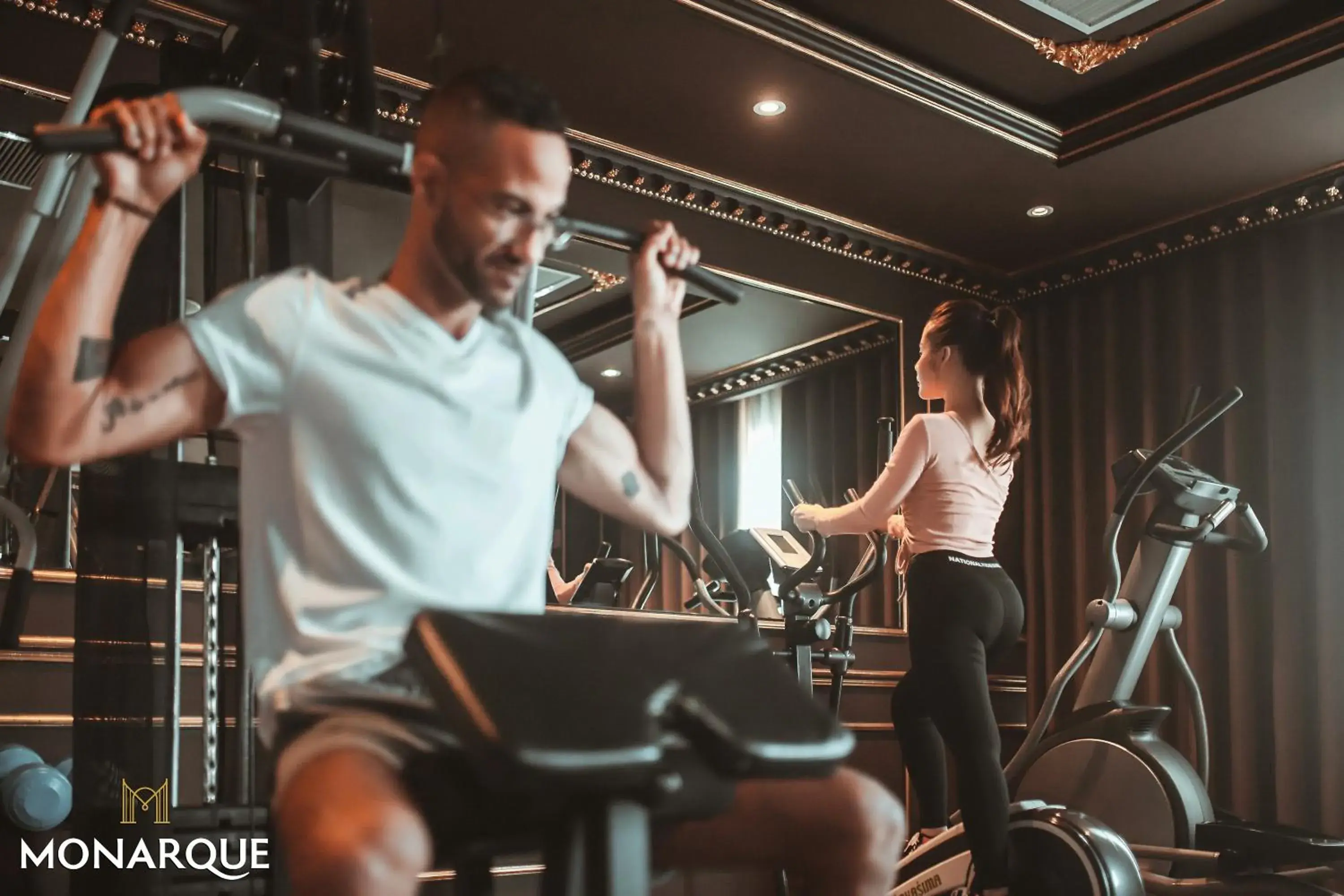 Fitness centre/facilities in Monarque Hotel Danang Fitness centre/facilities in Monarque Hotel Danang