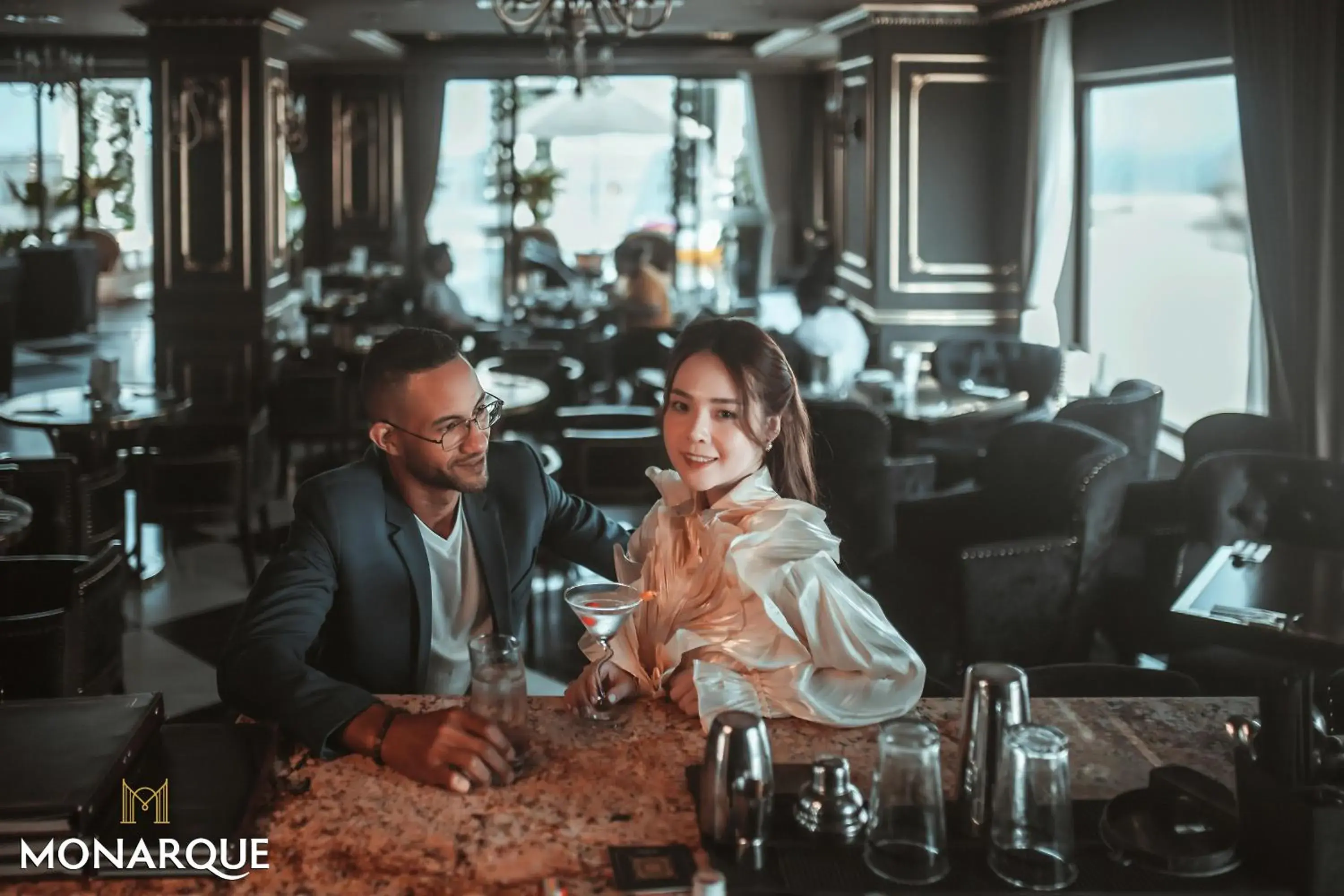 Lounge or bar in Monarque Hotel Danang Lounge or bar in Monarque Hotel Danang