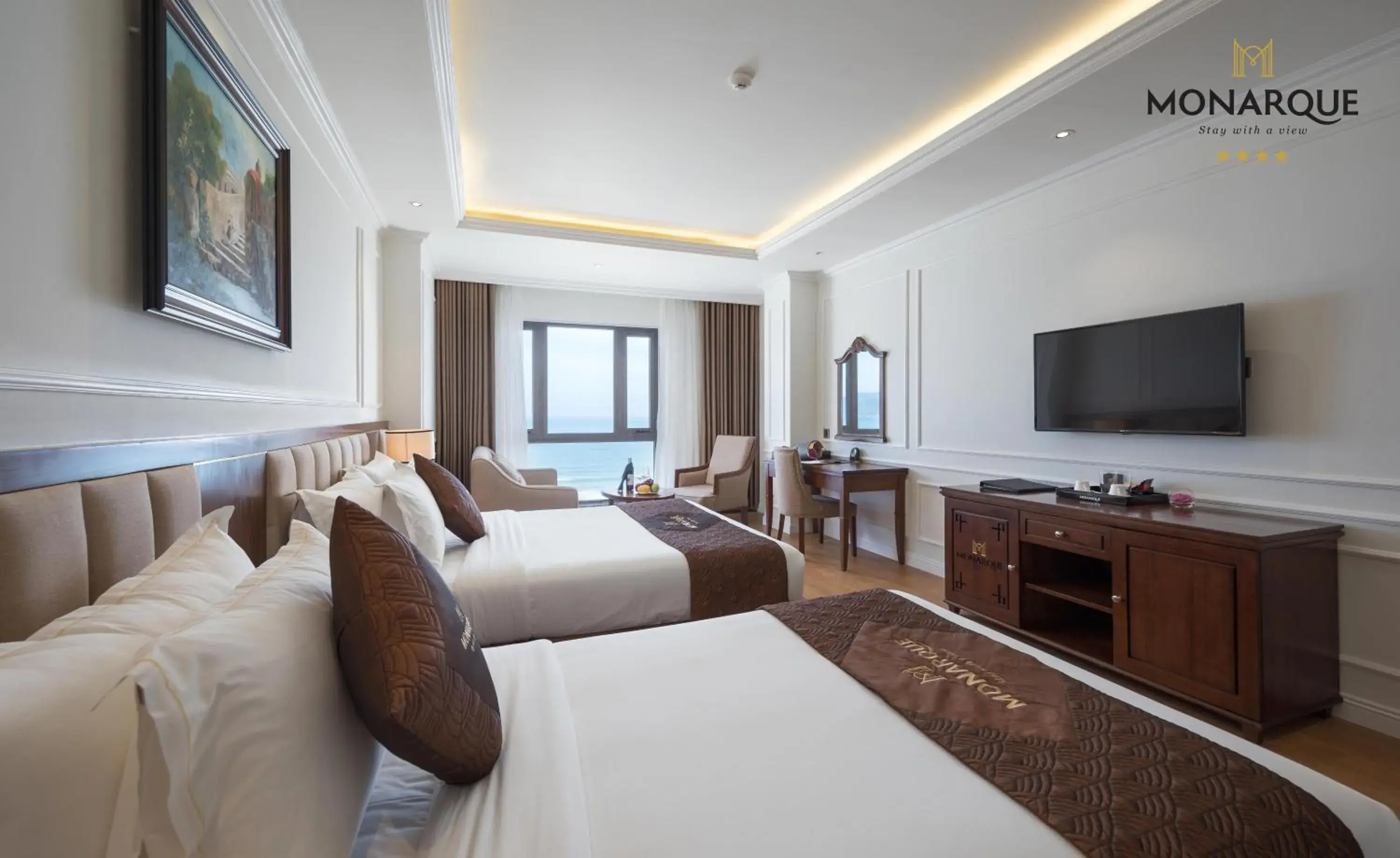 Royal Room with Ocean View - Afternoon Tea Included in Monarque Hotel Danang Royal Room with Ocean View - Afternoon Tea Included in Monarque Hotel Danang