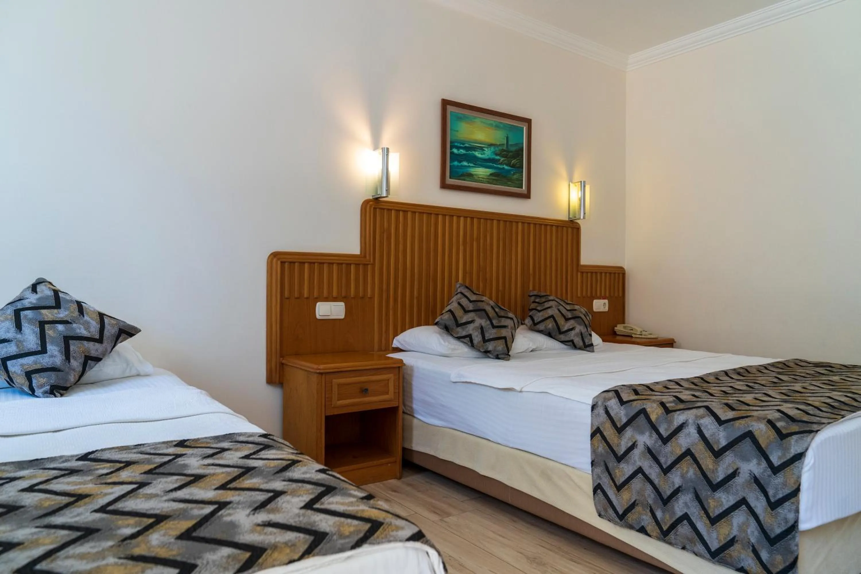 Bed in Belcehan Hotel