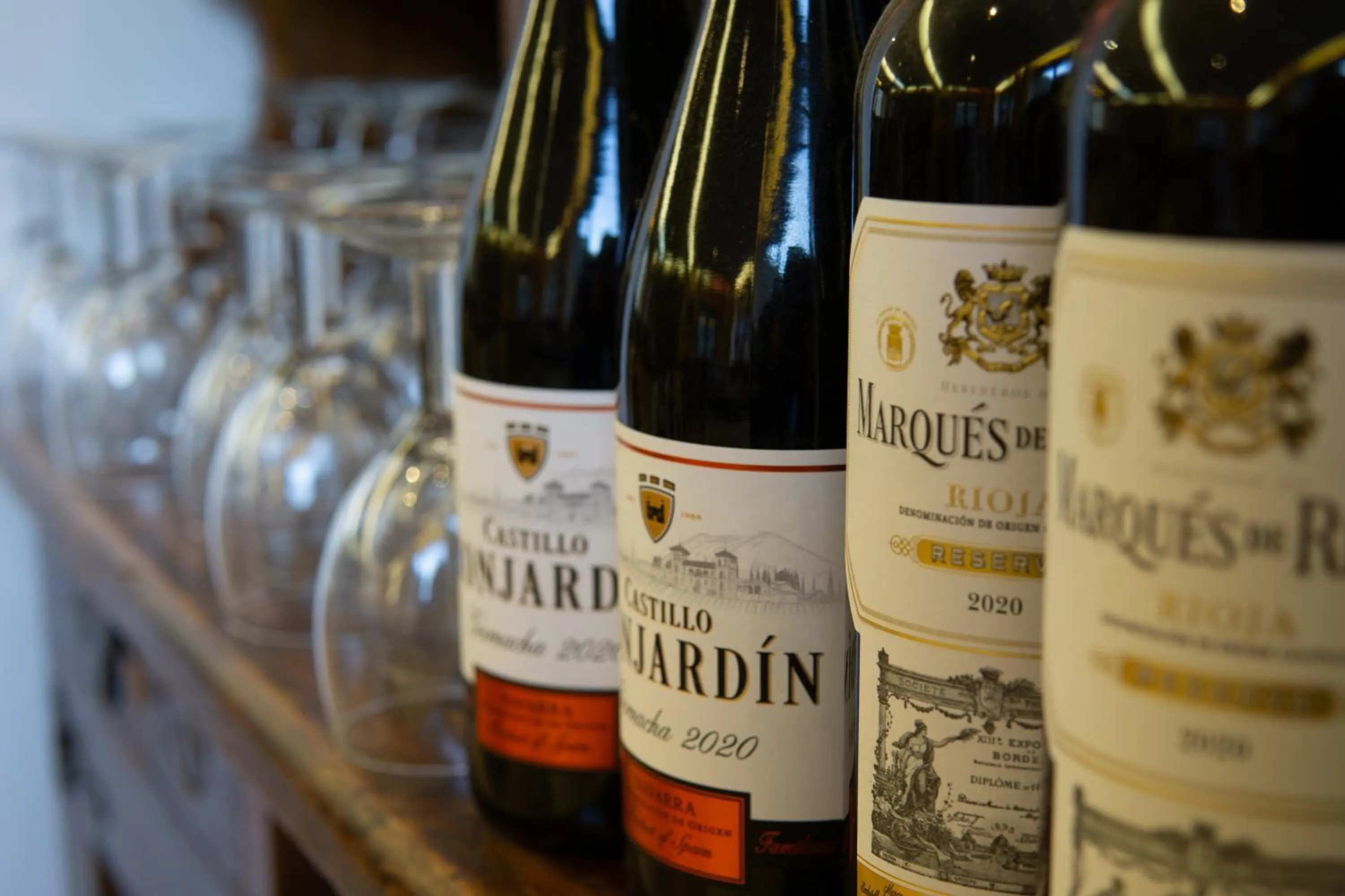 Alcoholic drinks in Hotel Sucara