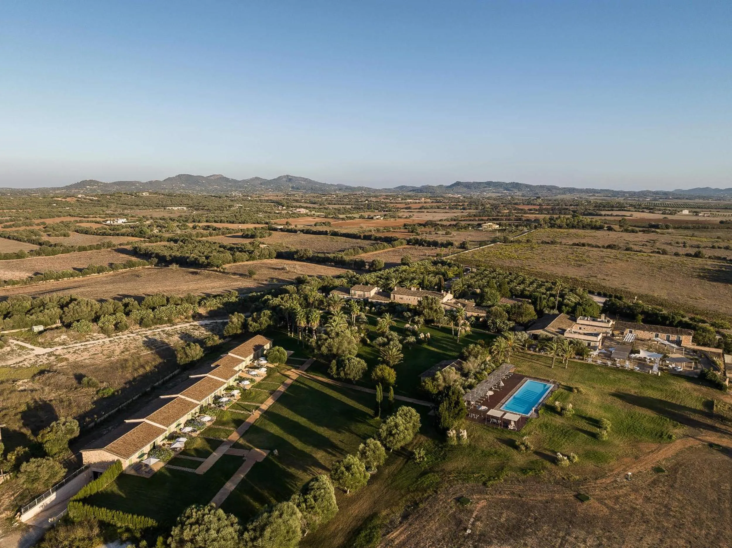 Bird's eye view in Hotel Sa Franquesa Nova