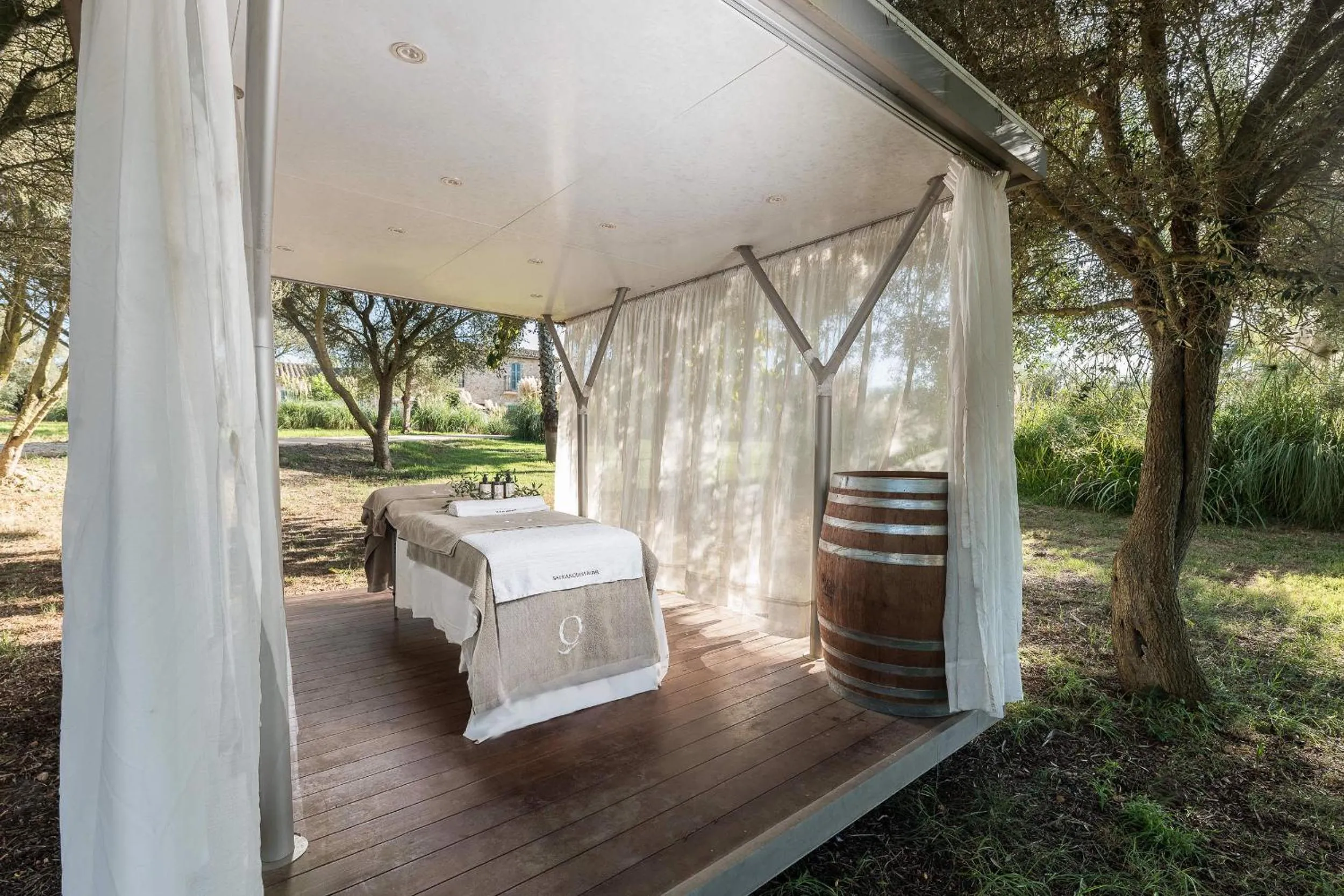 Garden in Hotel Sa Franquesa Nova