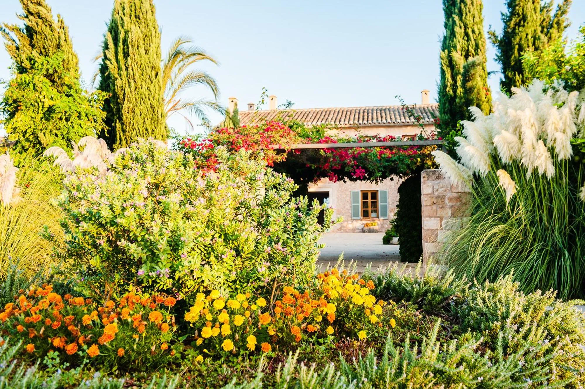 Garden in Hotel Sa Franquesa Nova