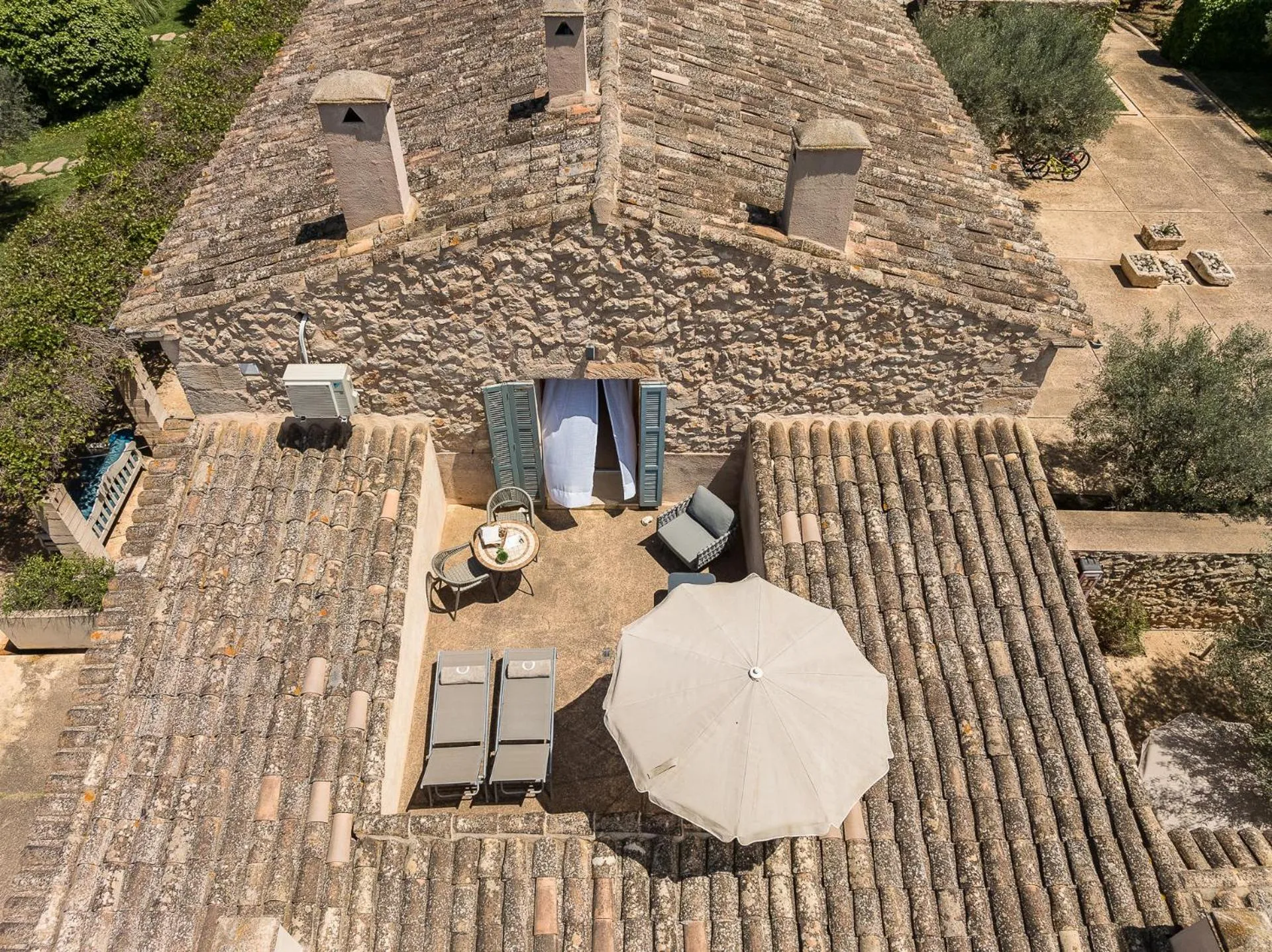 Balcony/Terrace in Hotel Sa Franquesa Nova