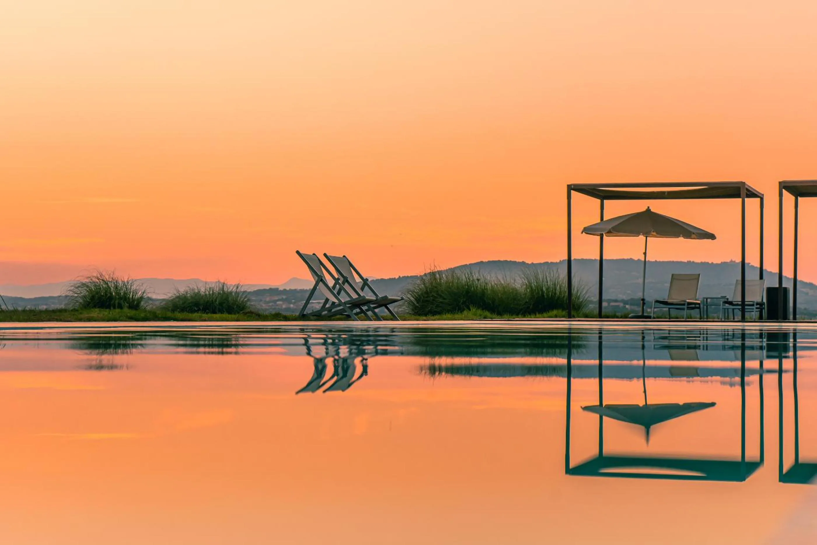Swimming pool in Hotel Sa Franquesa Nova