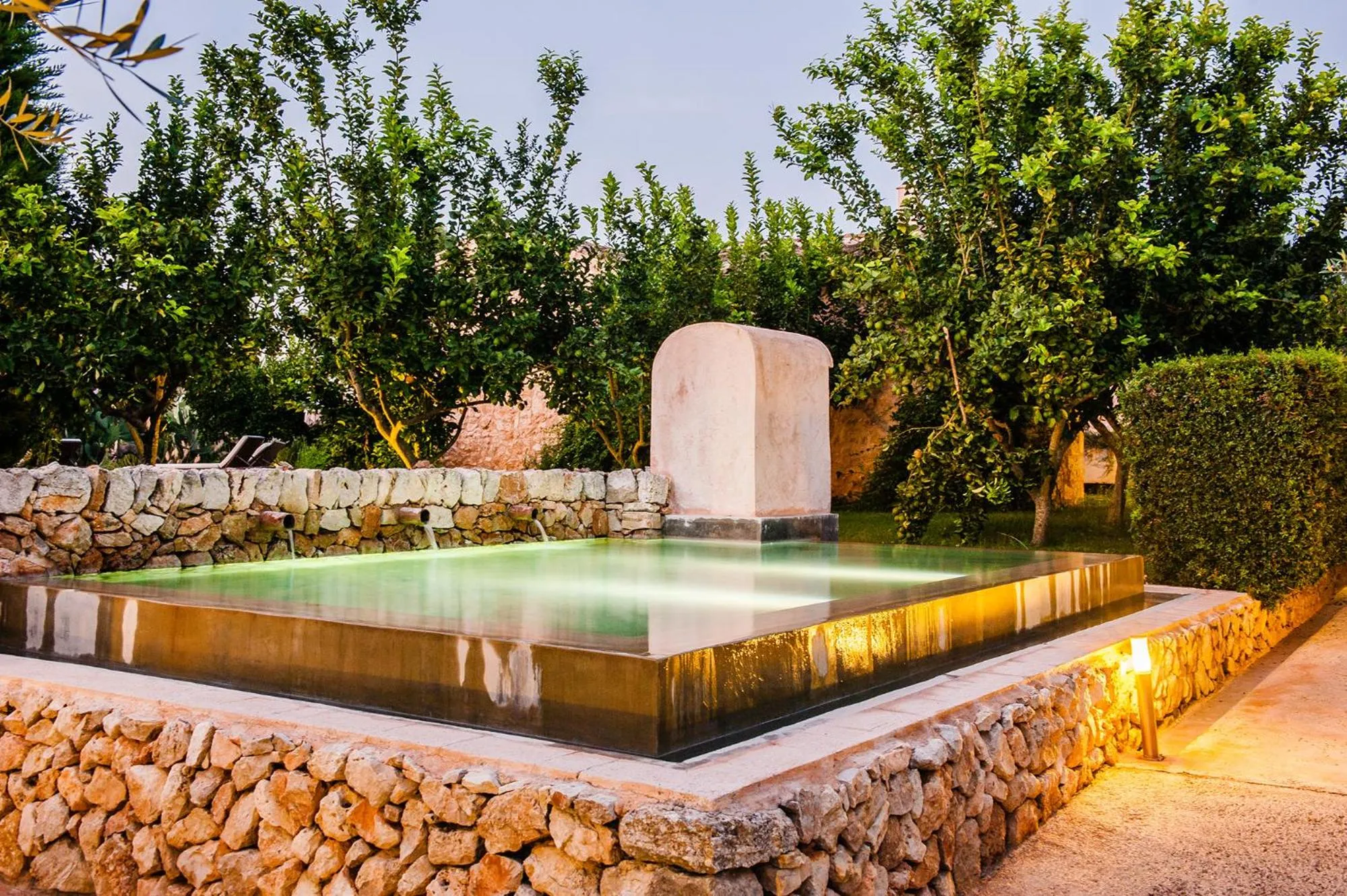 Garden in Hotel Sa Franquesa Nova