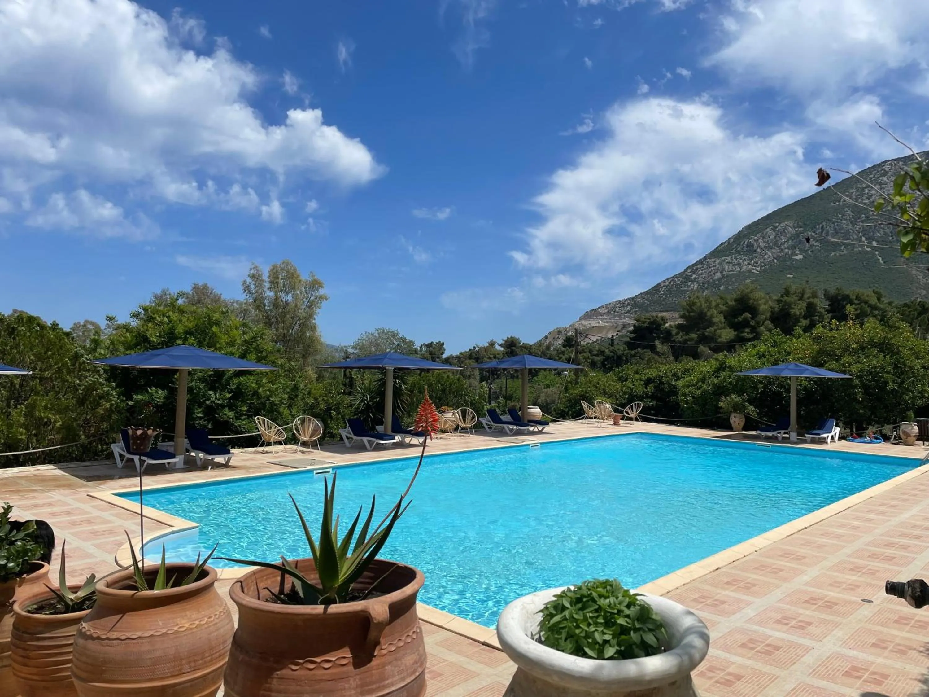 Swimming pool in Aristotelis