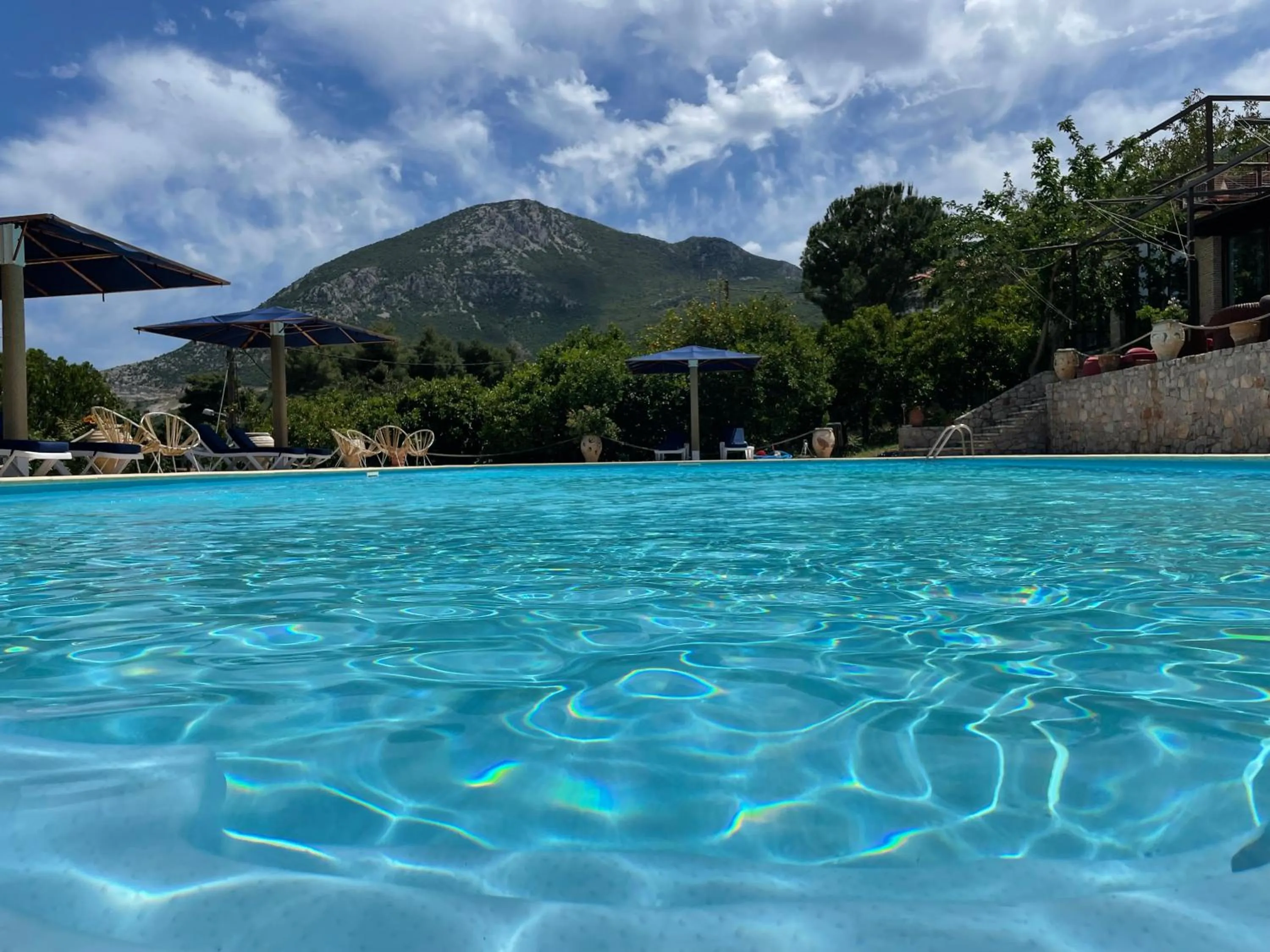 Swimming pool in Aristotelis